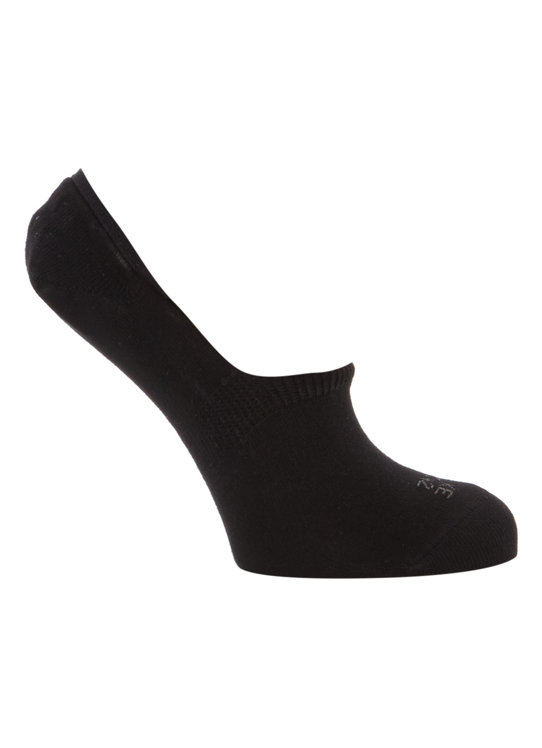 Falke Sneaker sokken invisible anti-slip - voorkant zwart