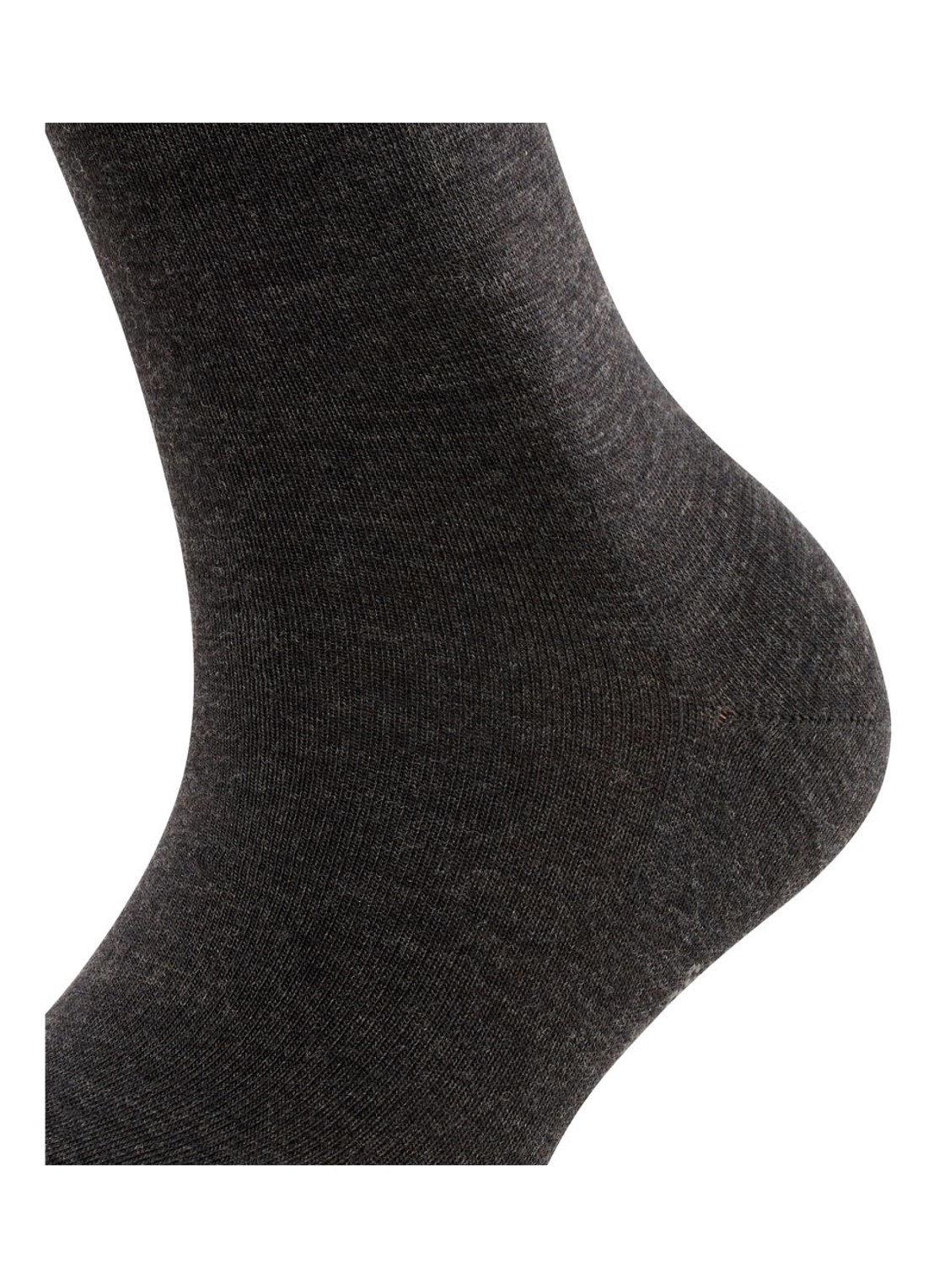 Falke Sofmerino sokken - detail 3 antraciet