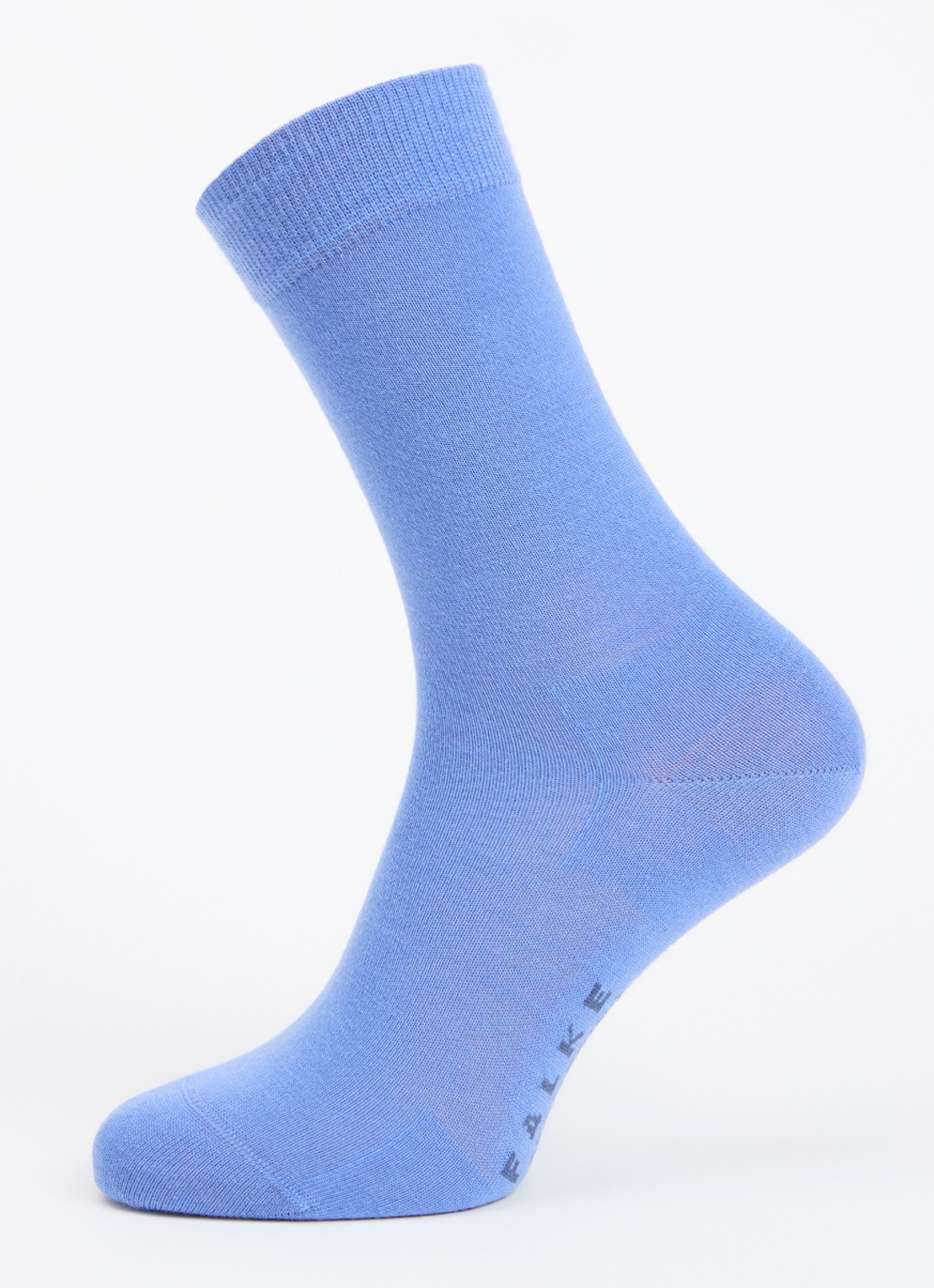 Falke Softmerino sokken in scheerwolblend - detail donkerblauw