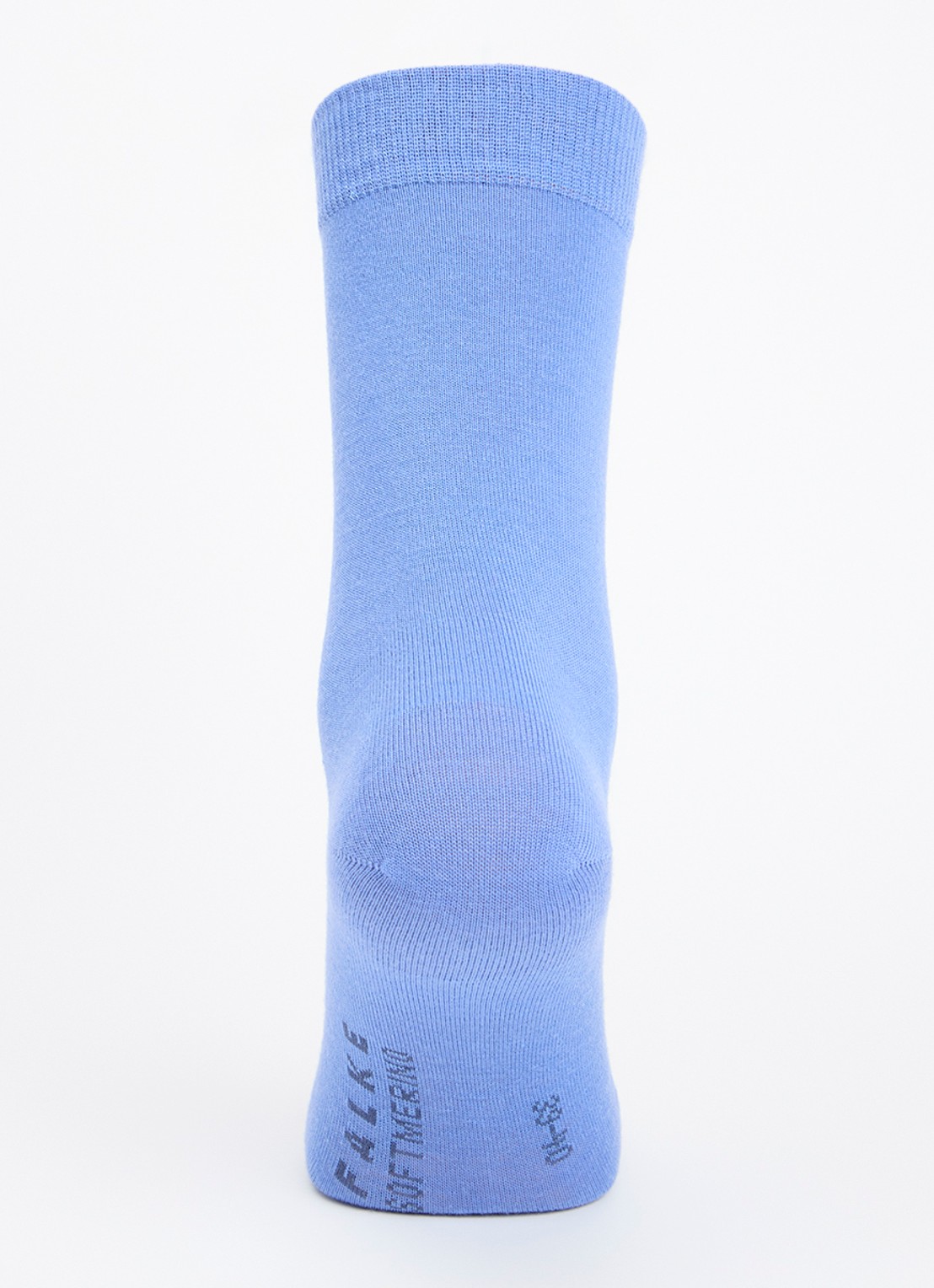 Falke Softmerino sokken in scheerwolblend - voorkant 3 donkerblauw