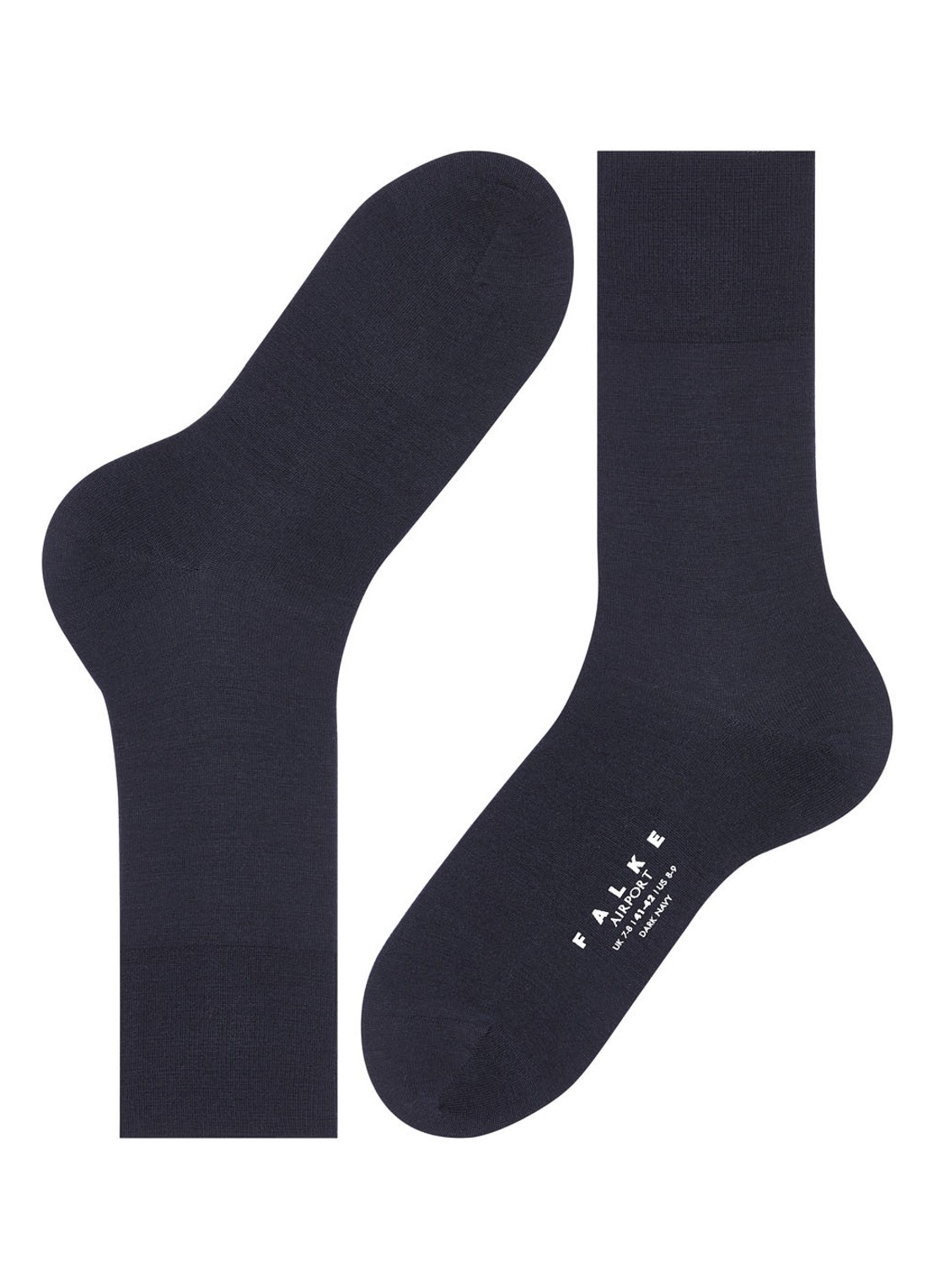 Falke Sokken Airport - detail 2 donkerblauw
