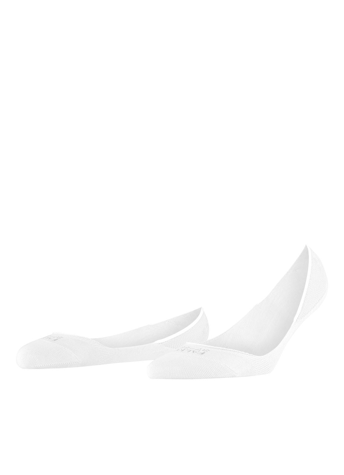 Falke Step sneakersokken met anti-slip - voorkant wit