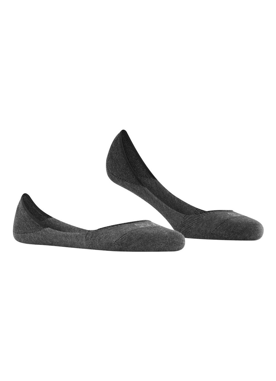 Falke Step sneakersokken met anti-slip - voorkant 2 donkergrijs