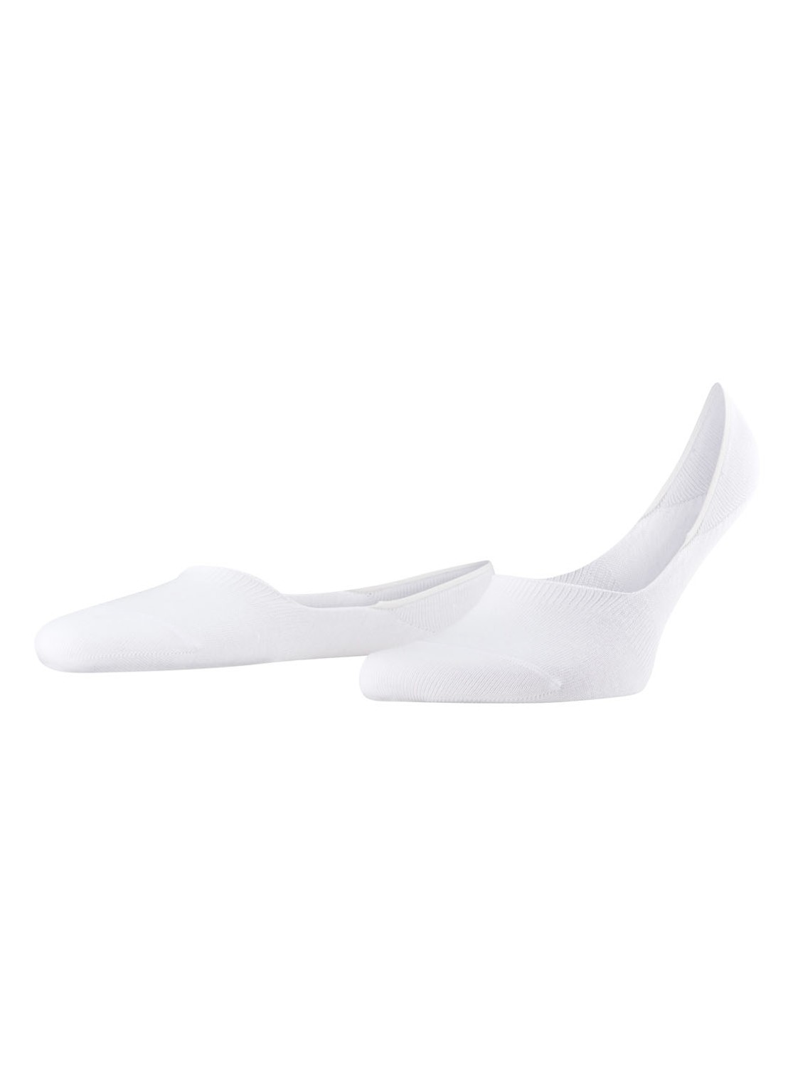 Falke Step sneakersokken met anti-slip - voorkant wit