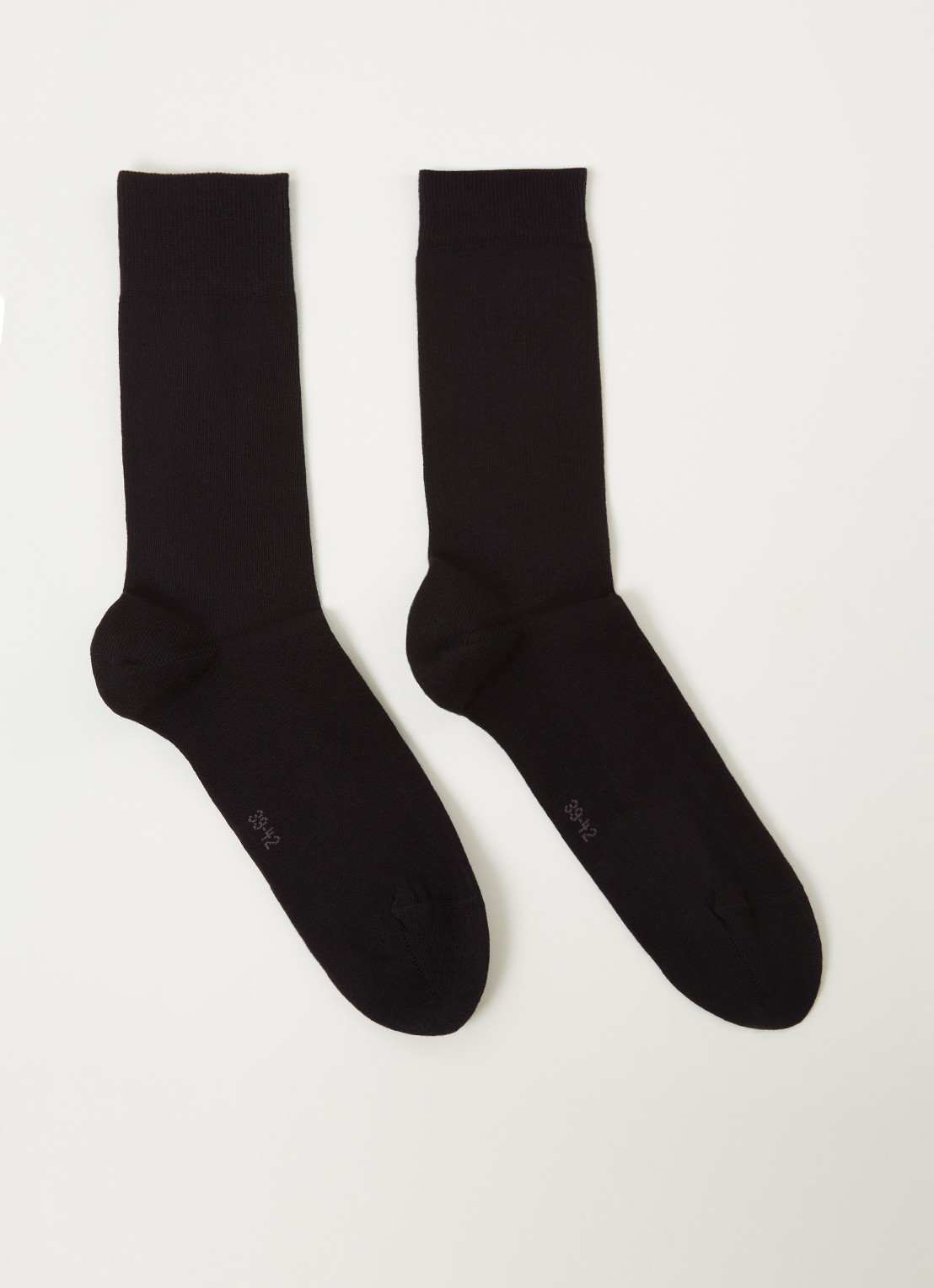 Falke Swing sokken in 2-pack - voorkant 5 zwart