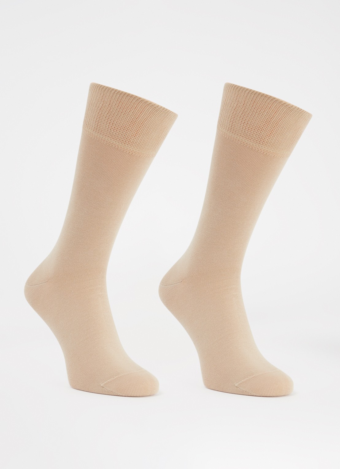 Falke Swing sokken in 2-pack - voorkant camel