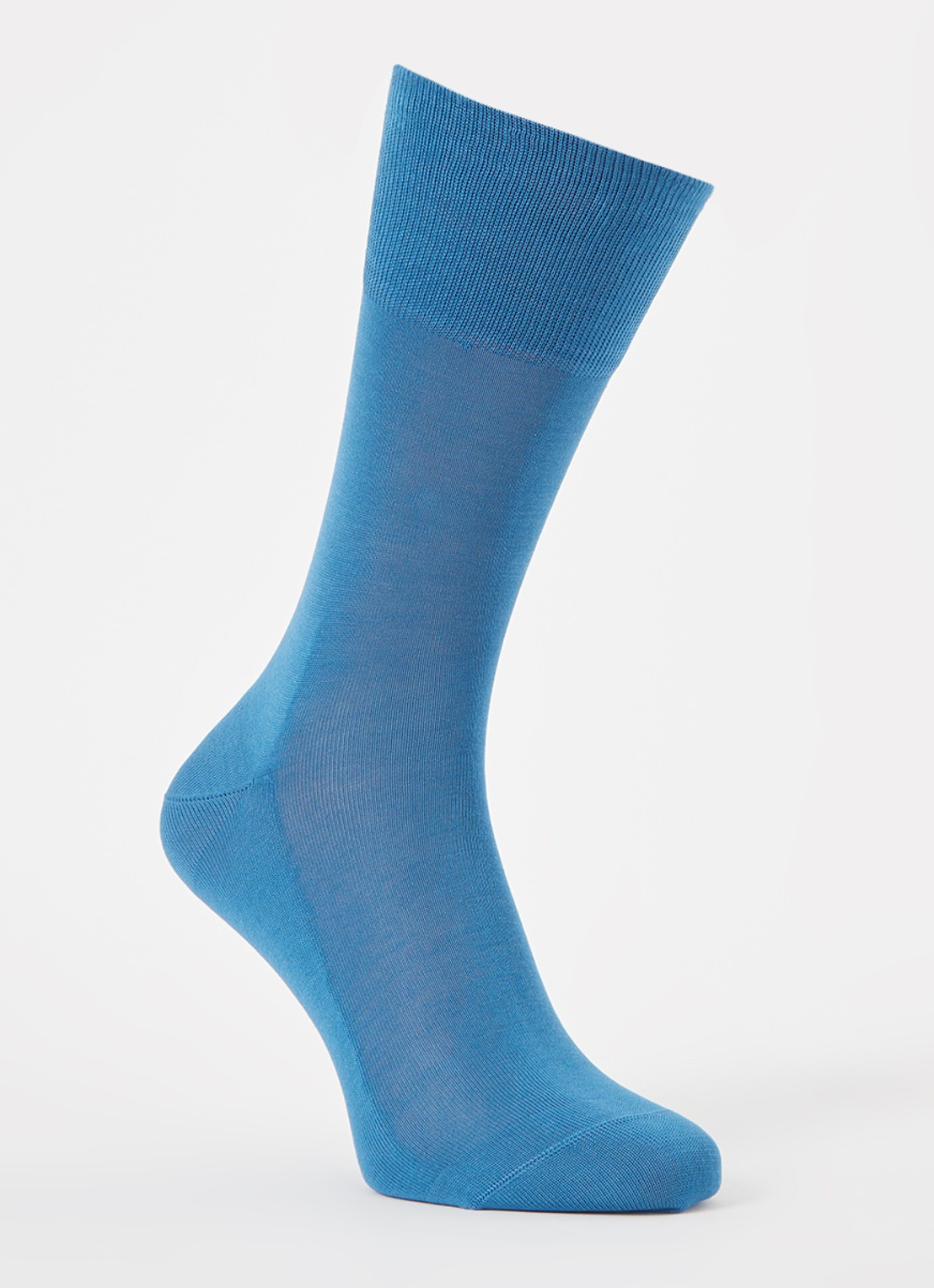 Falke Tiago sokken in  katoen blend  - voorkant blauw