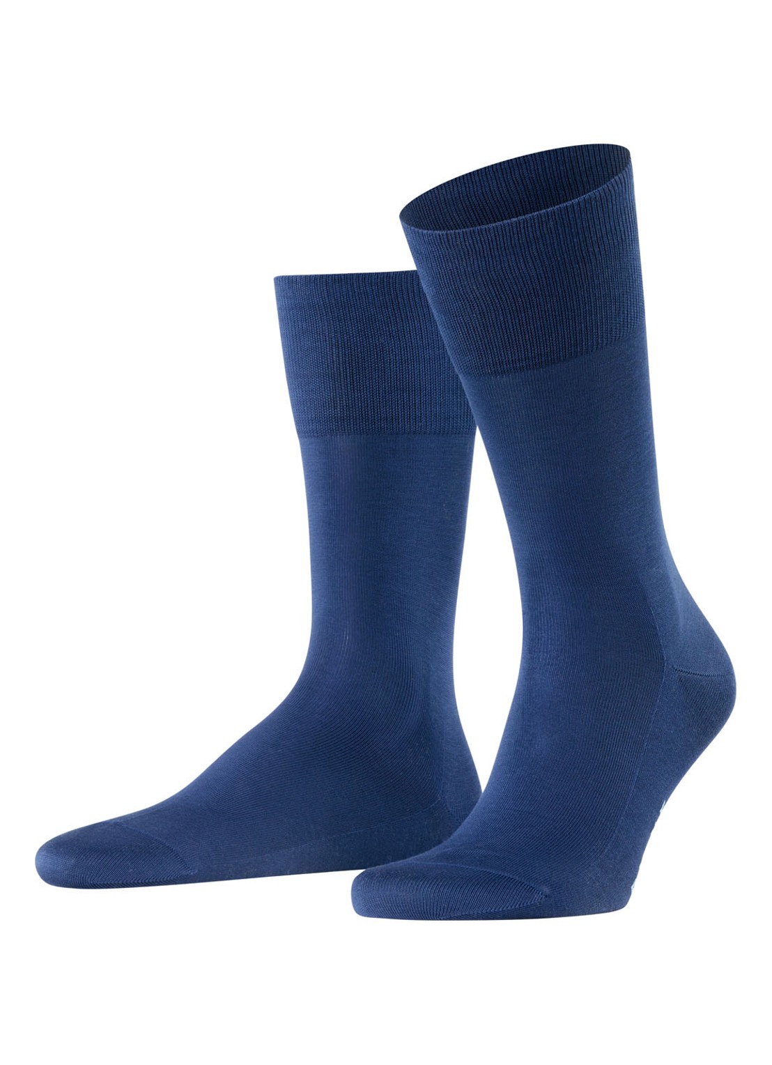 Falke Tiago sokken met anti-slip onderzijde - voorkant blauw