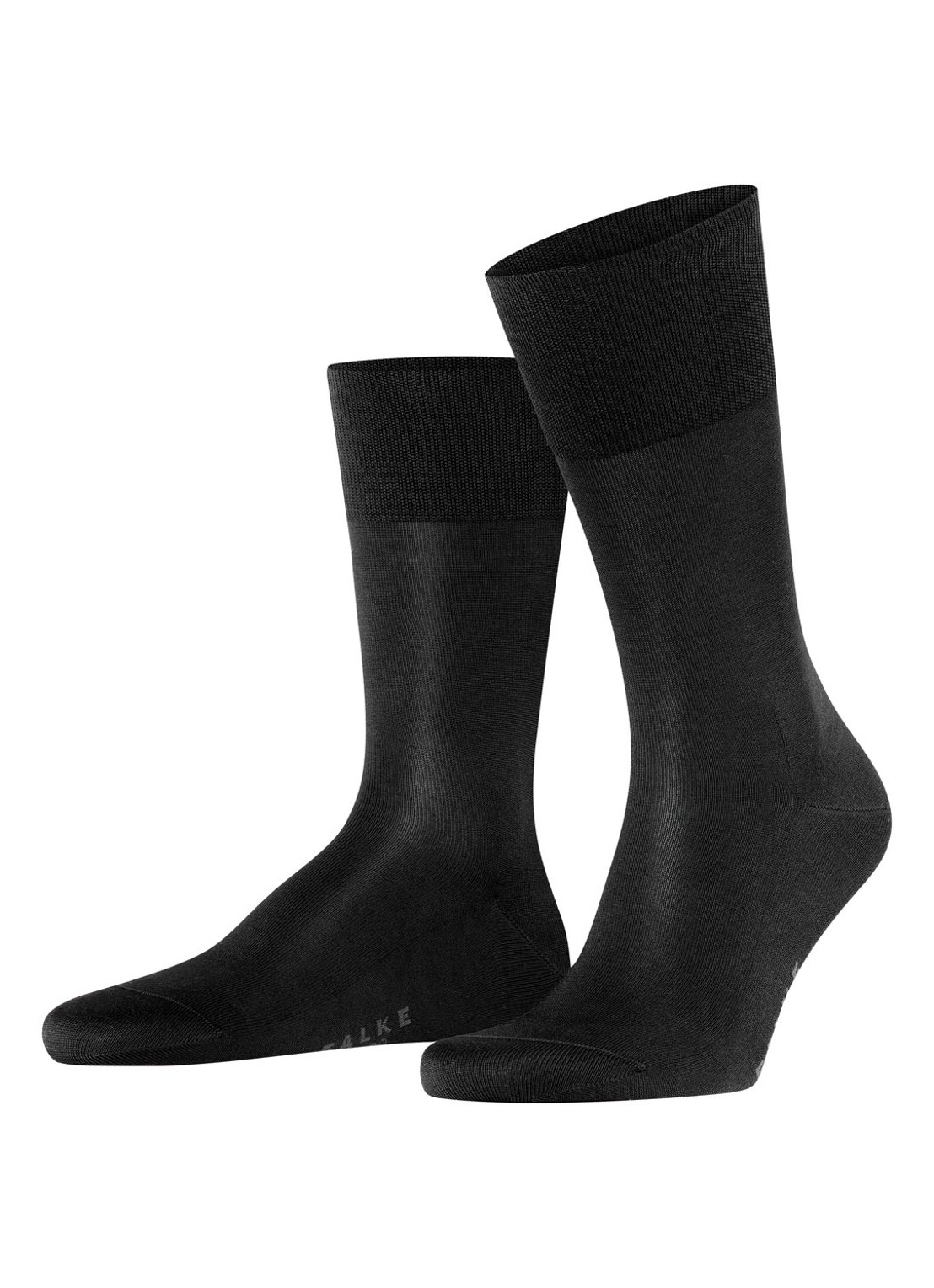 Falke Tiago sokken met anti-slip onderzijde - voorkant 6 zwart