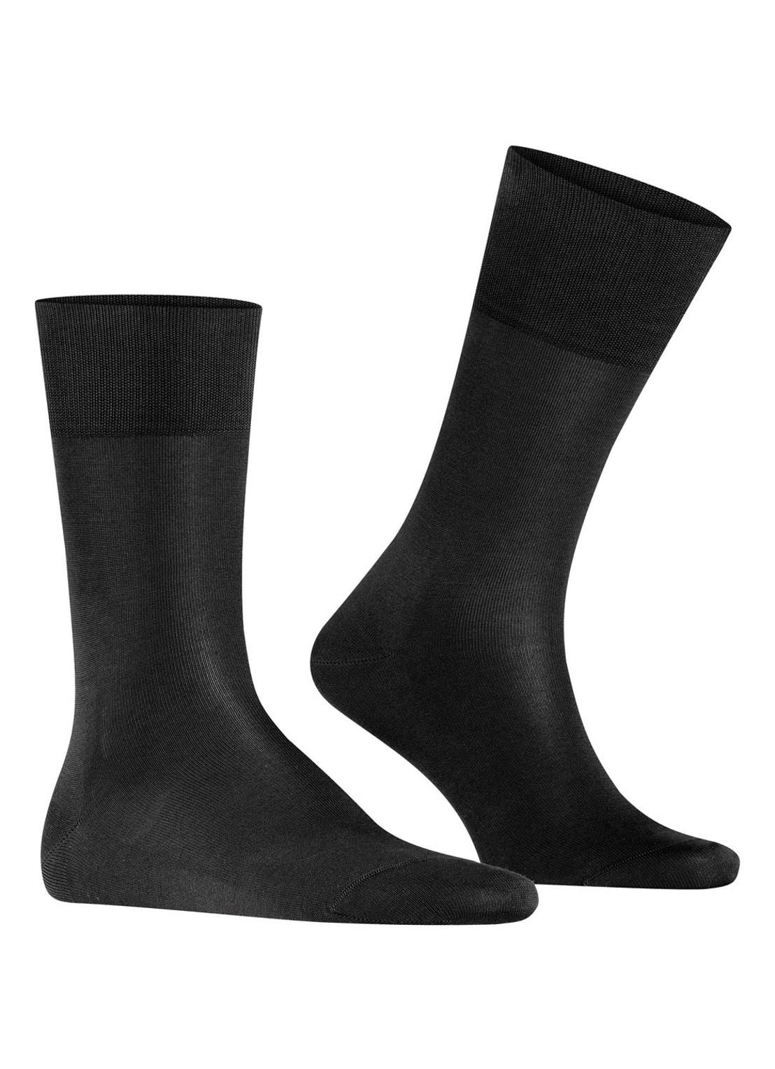 Falke Tiago sokken met anti-slip onderzijde - voorkant 7 zwart
