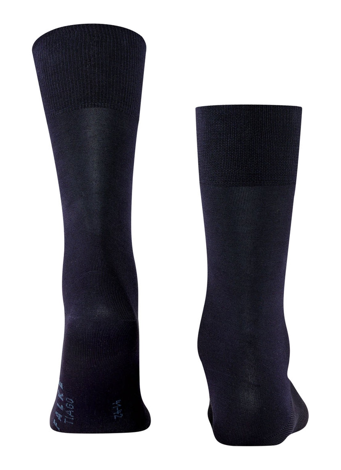 Falke Tiago sokken met anti-slip onderzijde - detail donkerblauw