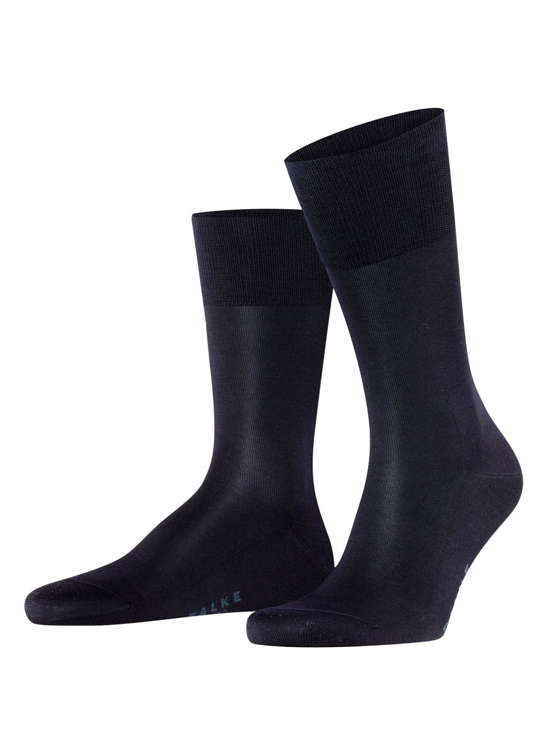 Falke Tiago sokken met anti-slip onderzijde - voorkant 6 donkerblauw