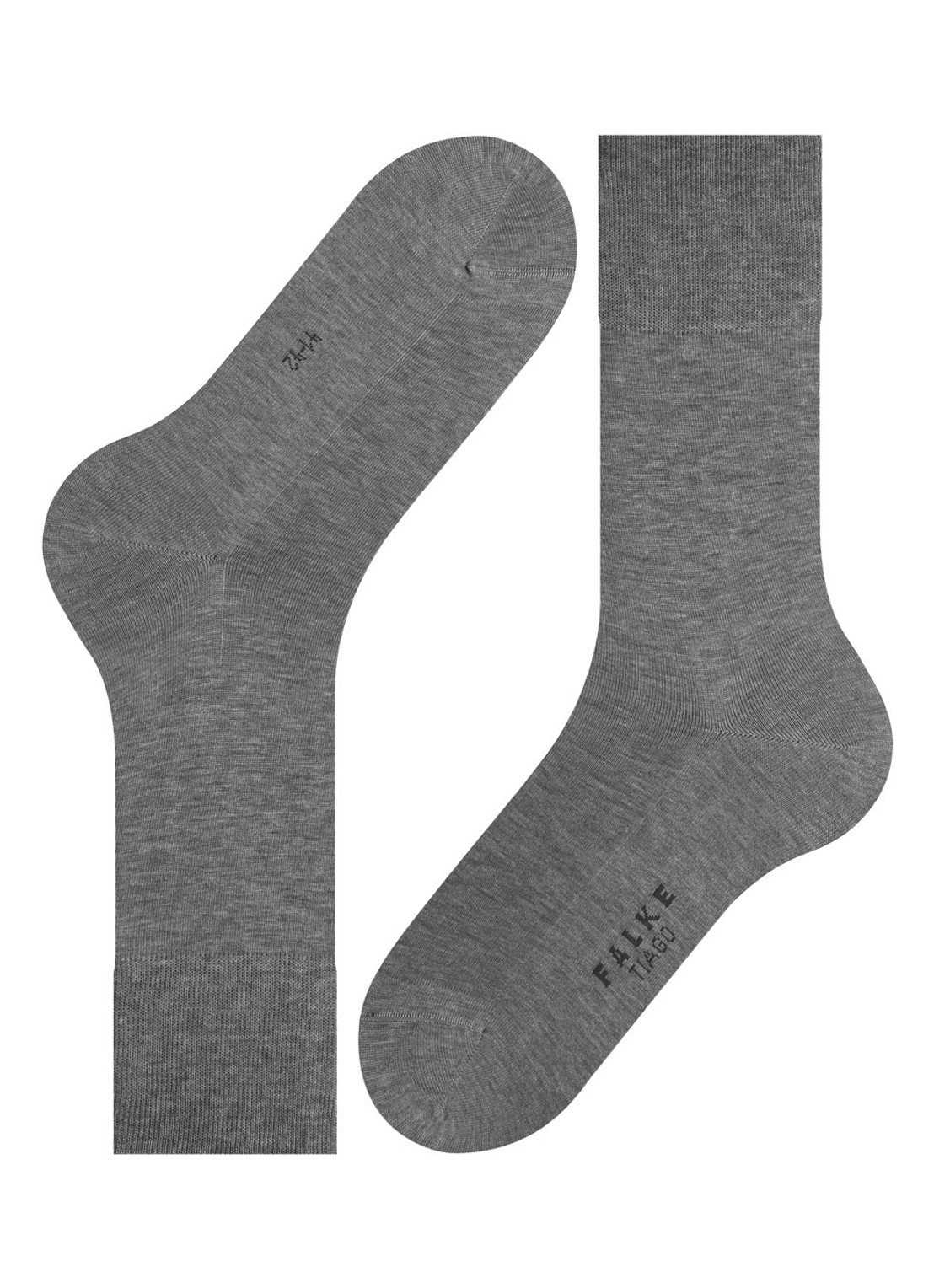 Falke Tiago sokken met anti-slip onderzijde - detail 4 grijs