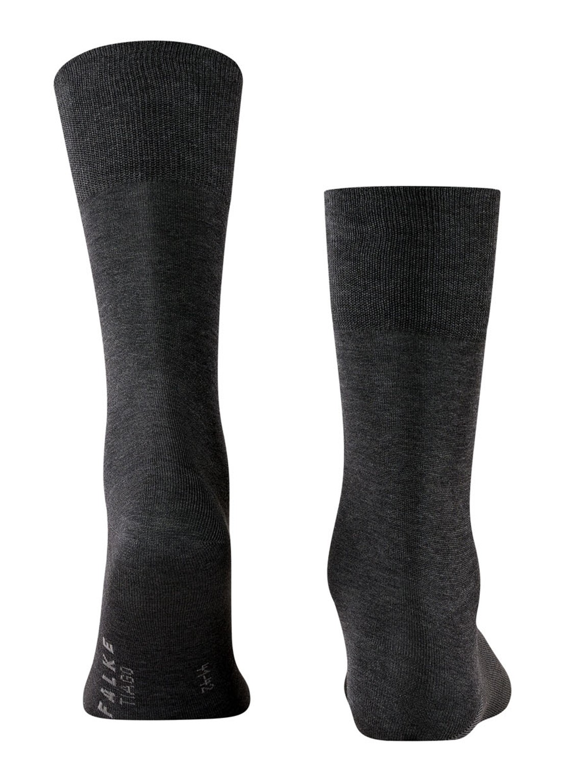 Falke Tiago sokken met anti-slip onderzijde - detail 3 antraciet