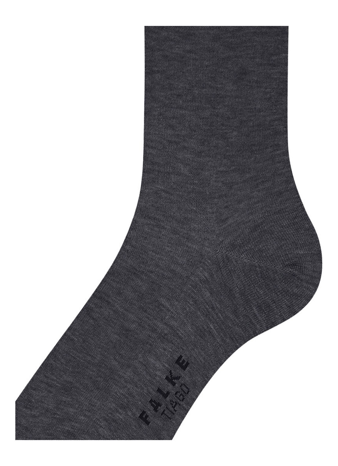 Falke Tiago sokken met anti-slip onderzijde - detail 5 antraciet