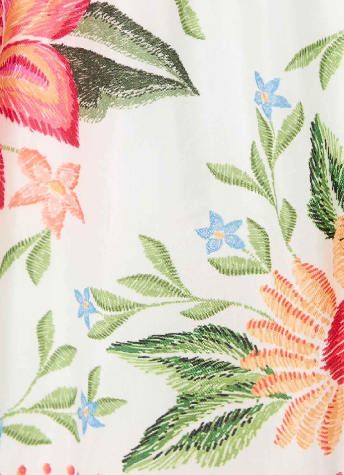 Farm Rio Bloom Garden mini jurk met bloemenprint - detail 4 roze