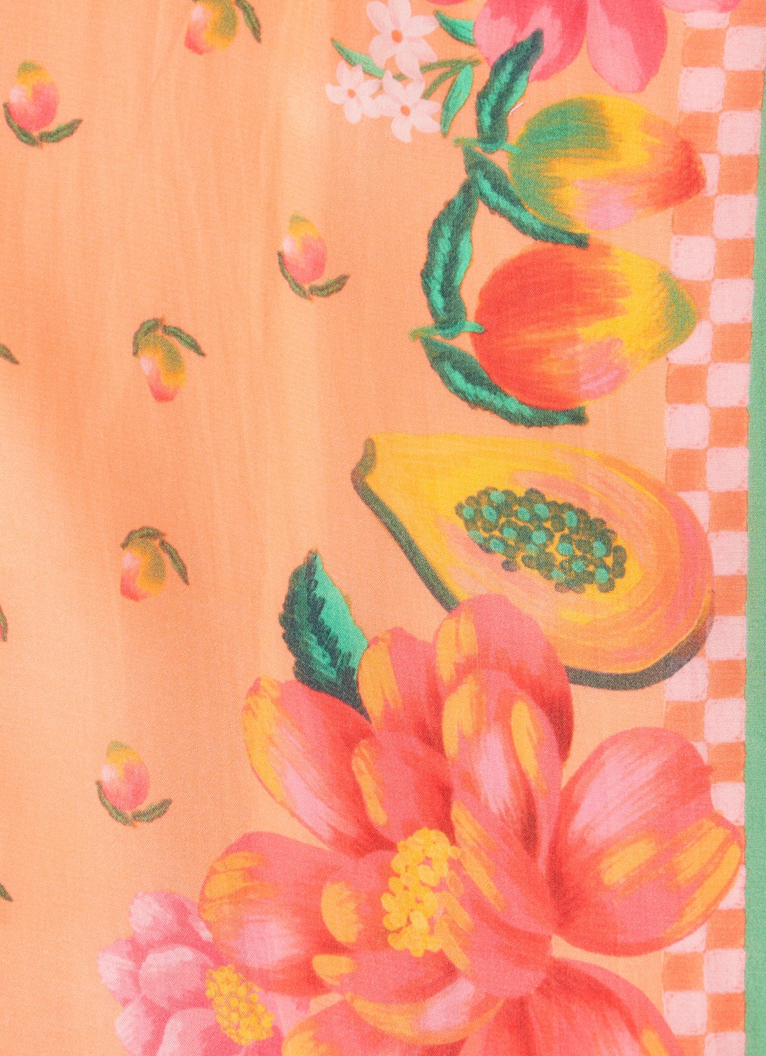 Farm Rio Blouse met bloemenprint  - detail 3 orange