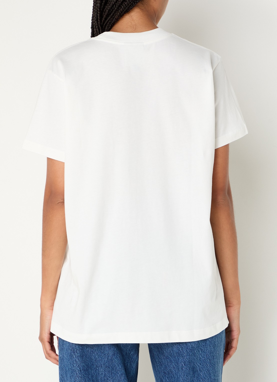 Farm Rio Buena Gente T-shirt met print - achterkant gebroken wit