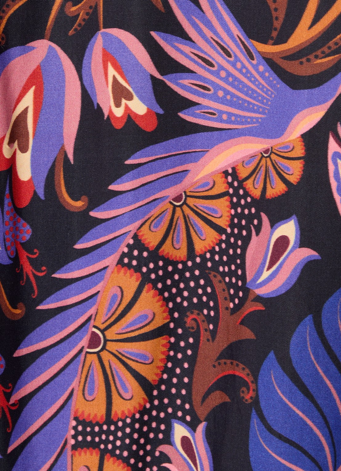 Farm Rio Forest blouse met print - detail 5 paars