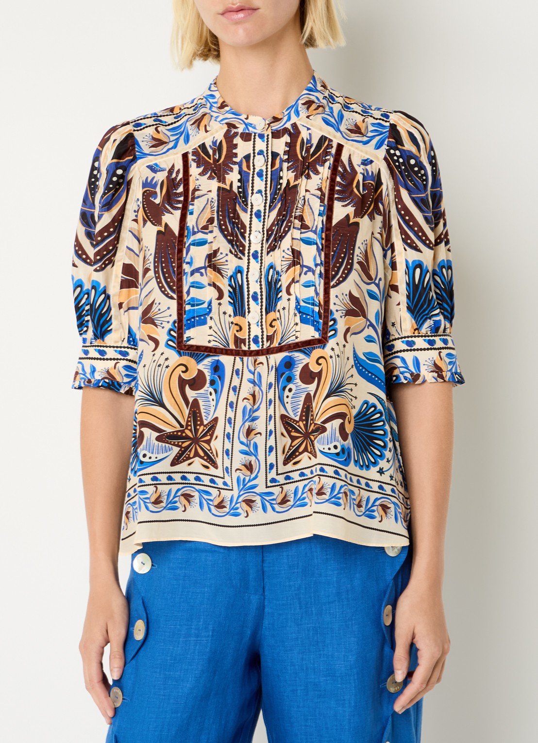 Farm Rio Nature Land tuniek met print - detail beige