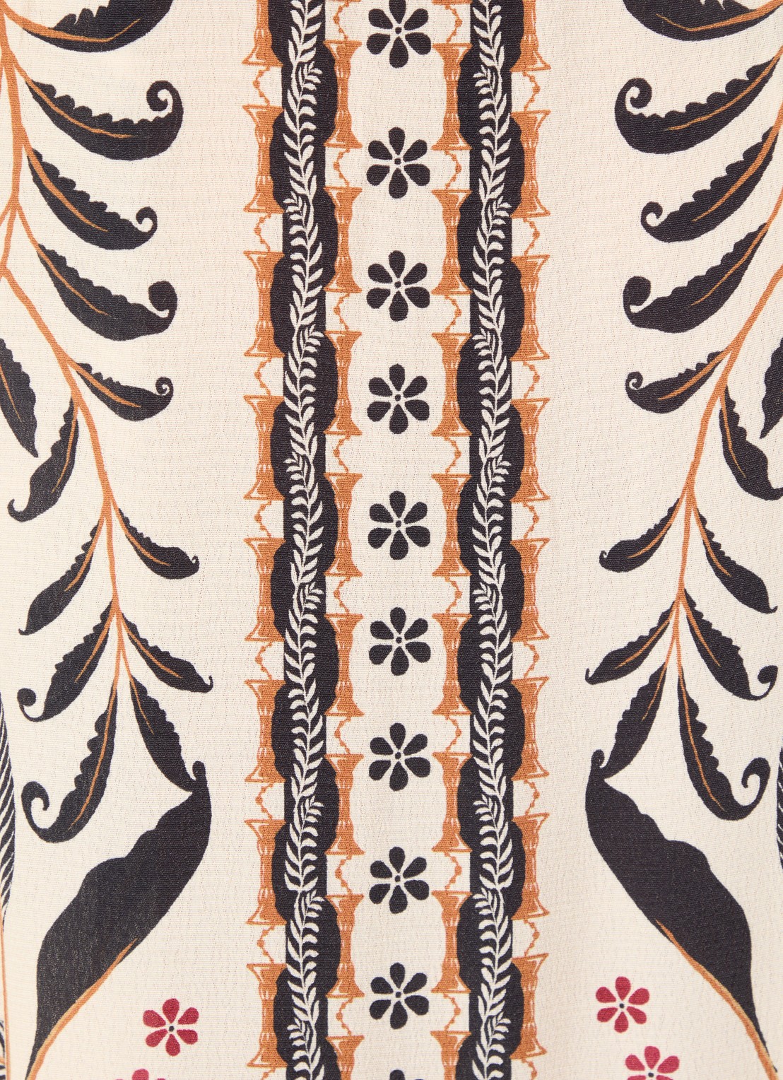 Farm Rio Nature midi blousejurk met bloemenprint - detail 5 beige