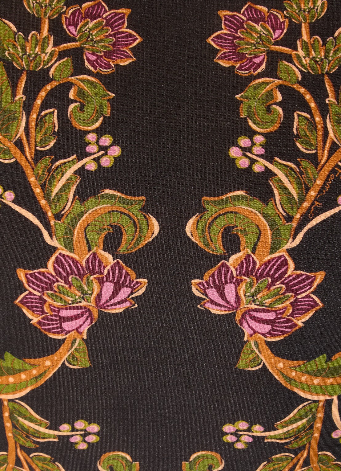 Farm Rio Ravenala top met bloemenprint  - detail 3 zwart