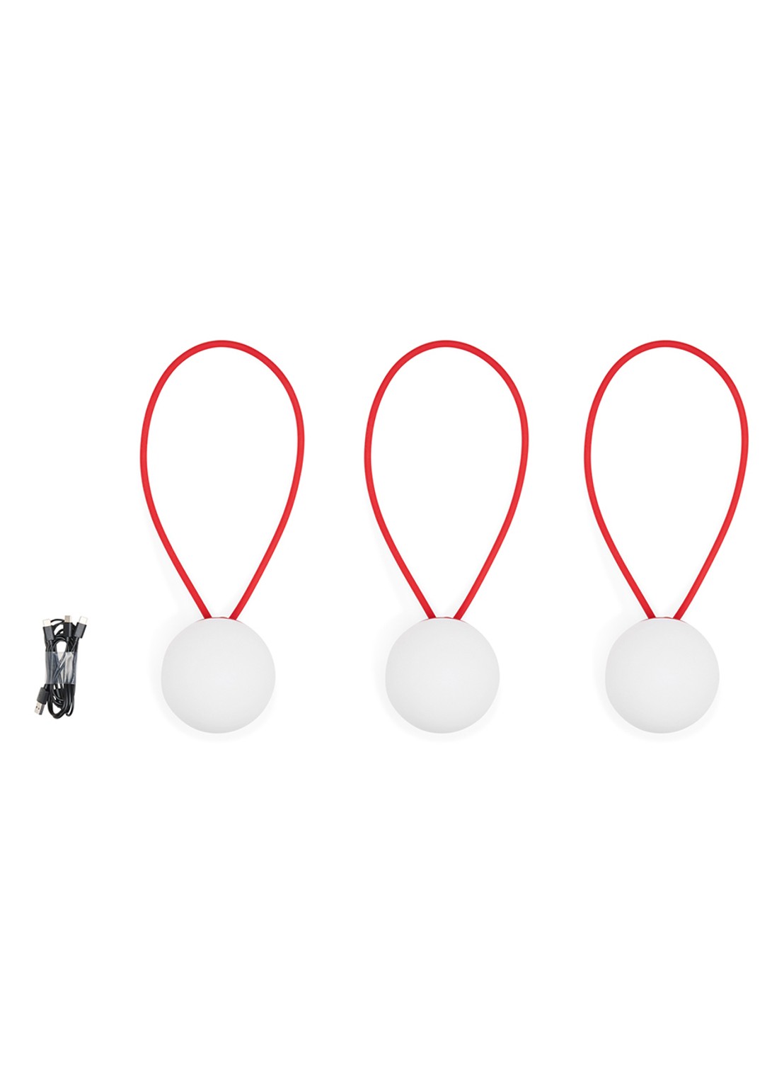 Fatboy Bolleke Mini ledverlichting set van 3 - detail 2 rood