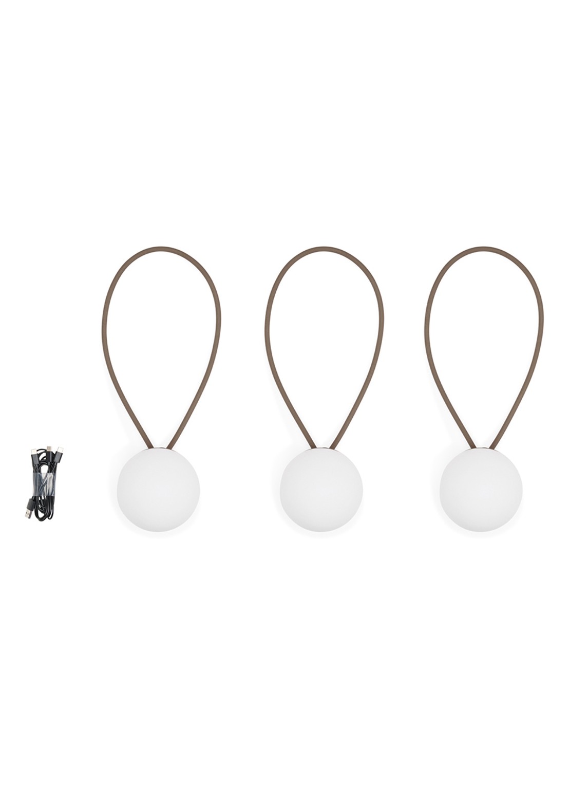 Fatboy Bolleke Mini ledverlichting set van 3 - detail 3 taupe