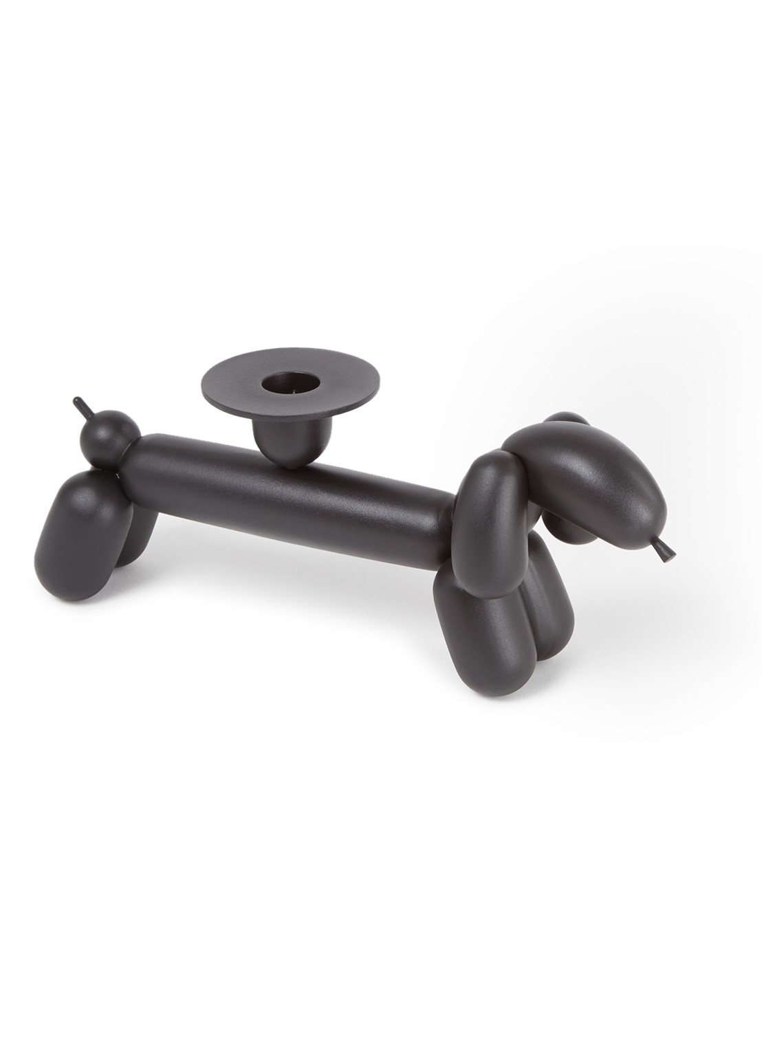 Fatboy Can-Dog kandelaar 26,5 cm - voorkant antraciet