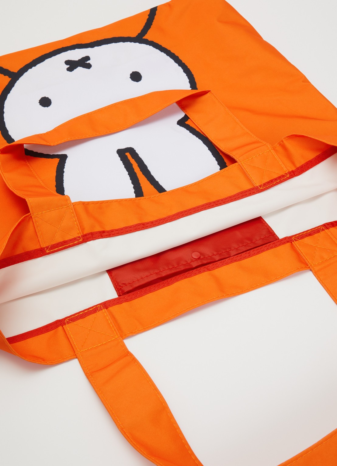 Fatboy Carry-All Nijntje shopper met logo en print - detail 2 orange