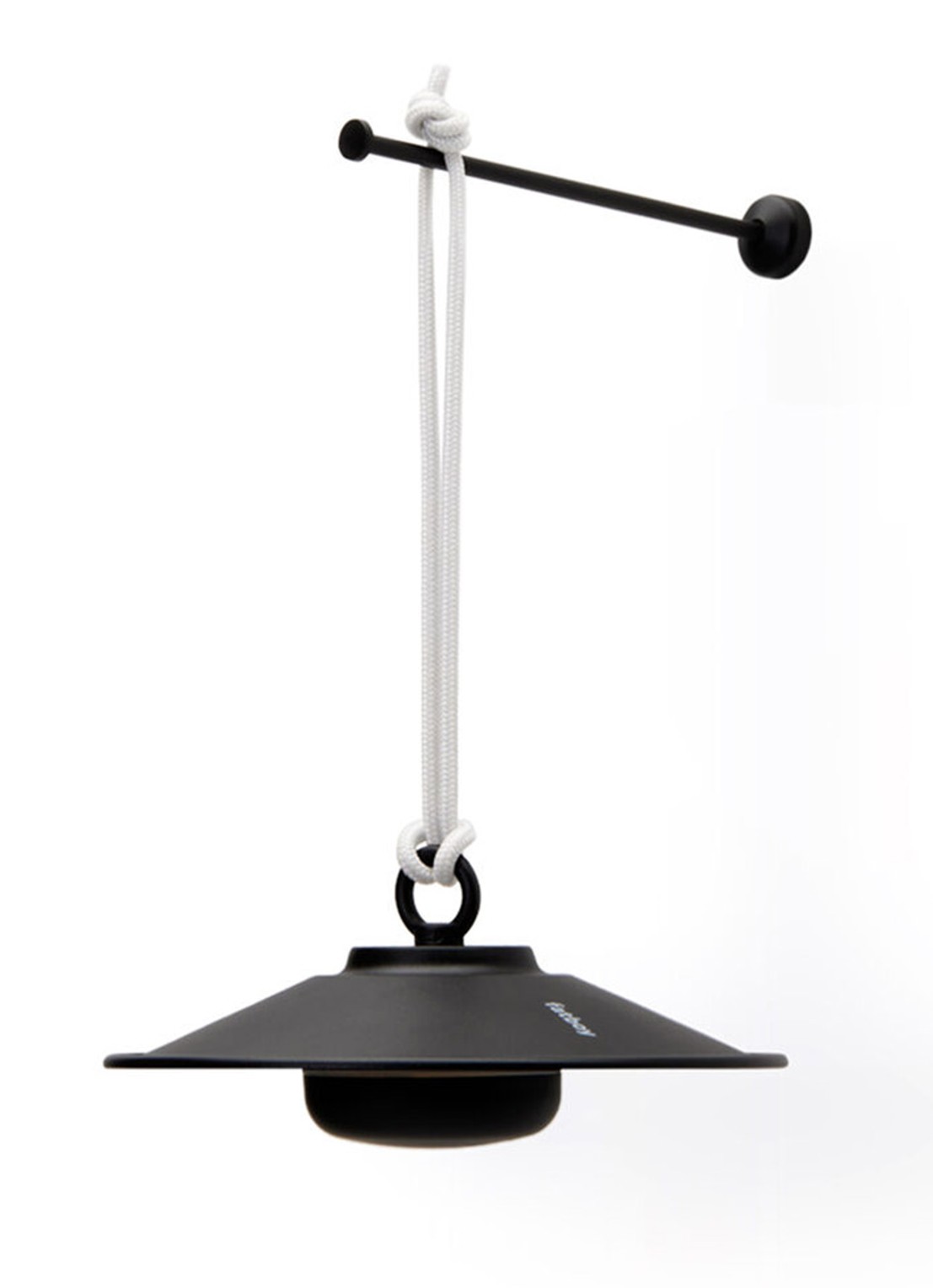 Fatboy Chap-O hanglamp Ø15,5 cm - voorkant zwart