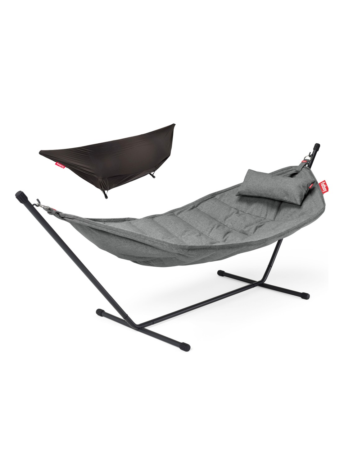 Fatboy Headdemock Superb Deluxe hangmat - voorkant zwart