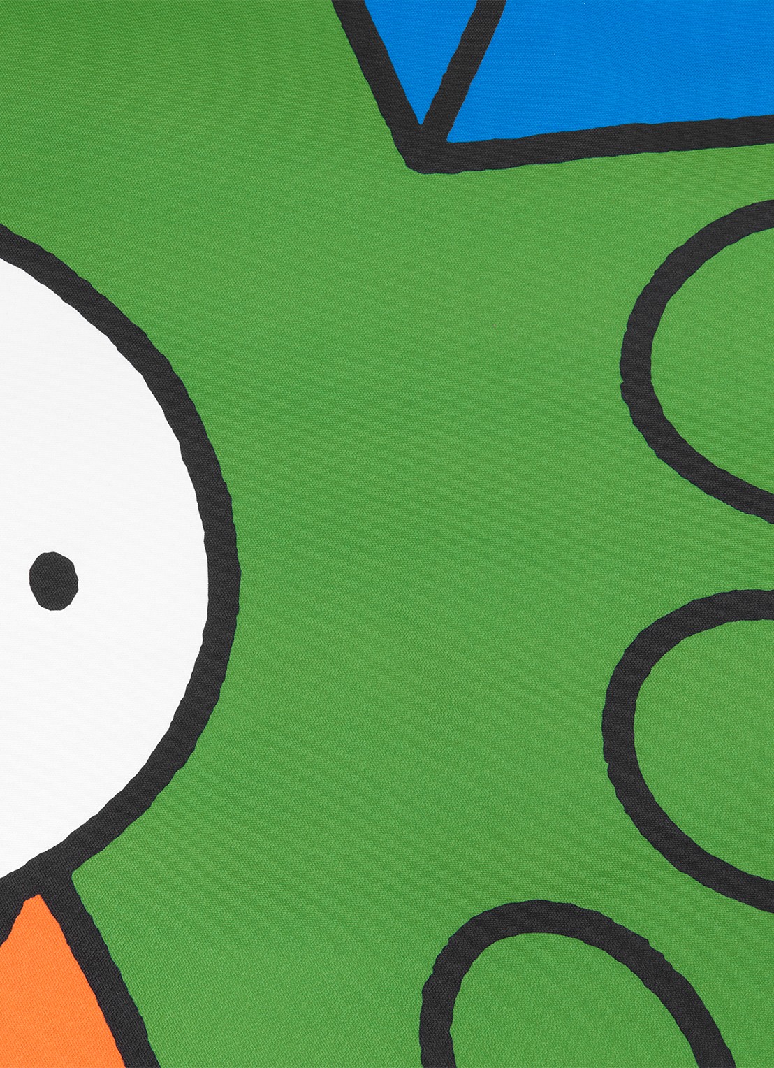 Fatboy Nijntje vloerkleed 180 x 140 cm - detail 2 groen