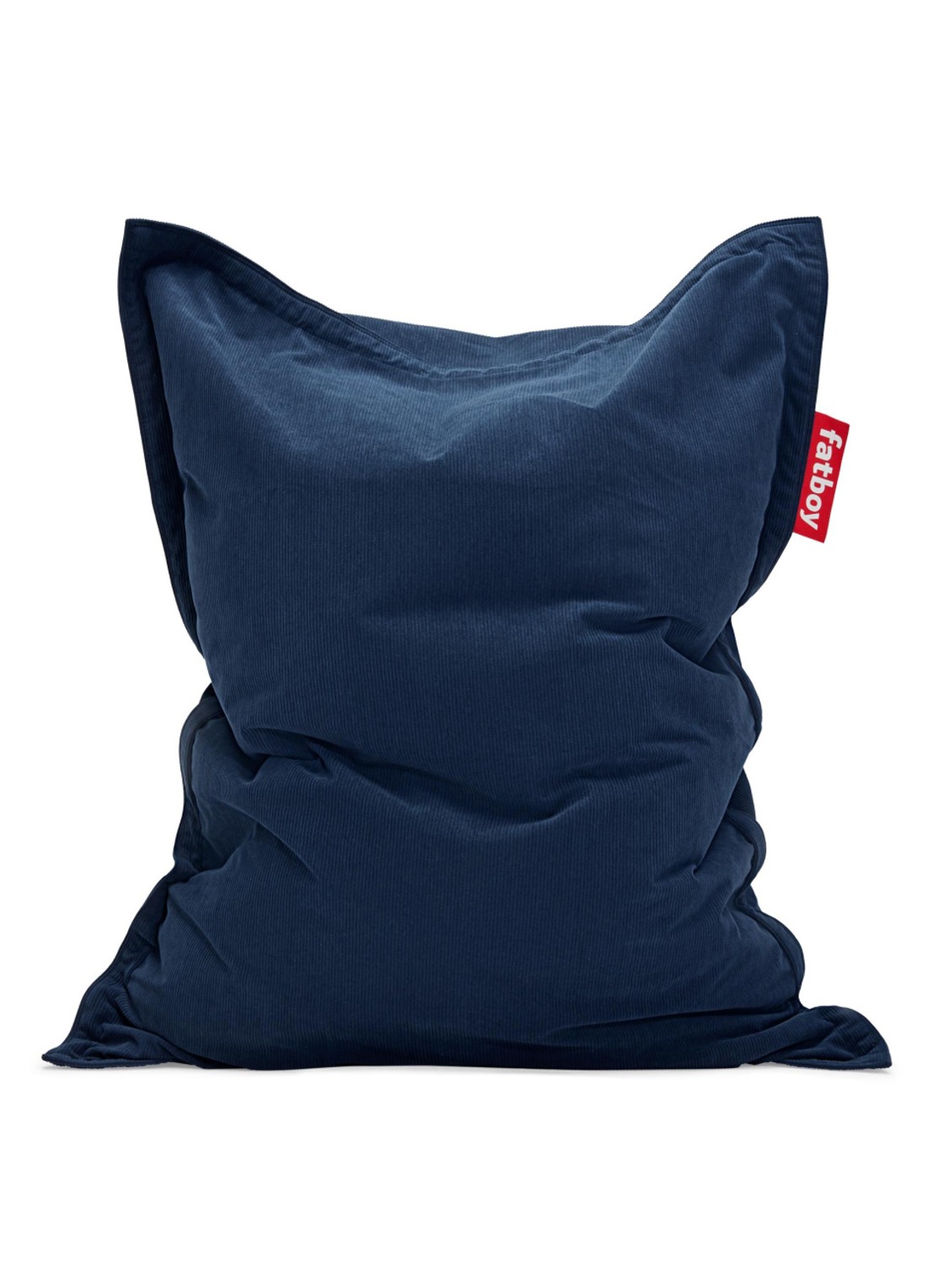 Fatboy Original Slim Cord zitzak  - voorkant blauw