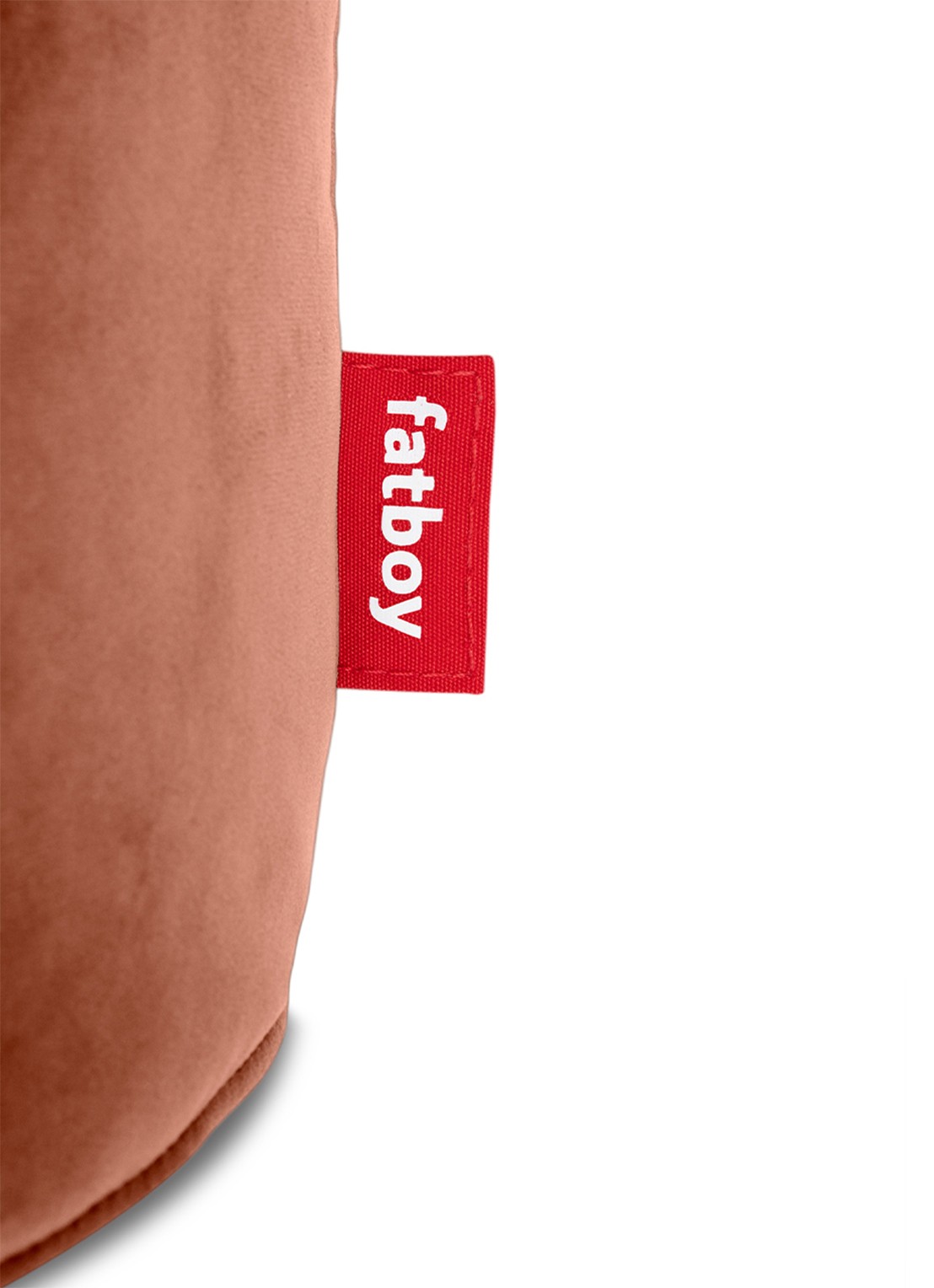 Fatboy Point Velvet poef 35 x 50 cm - detail 3 bruin