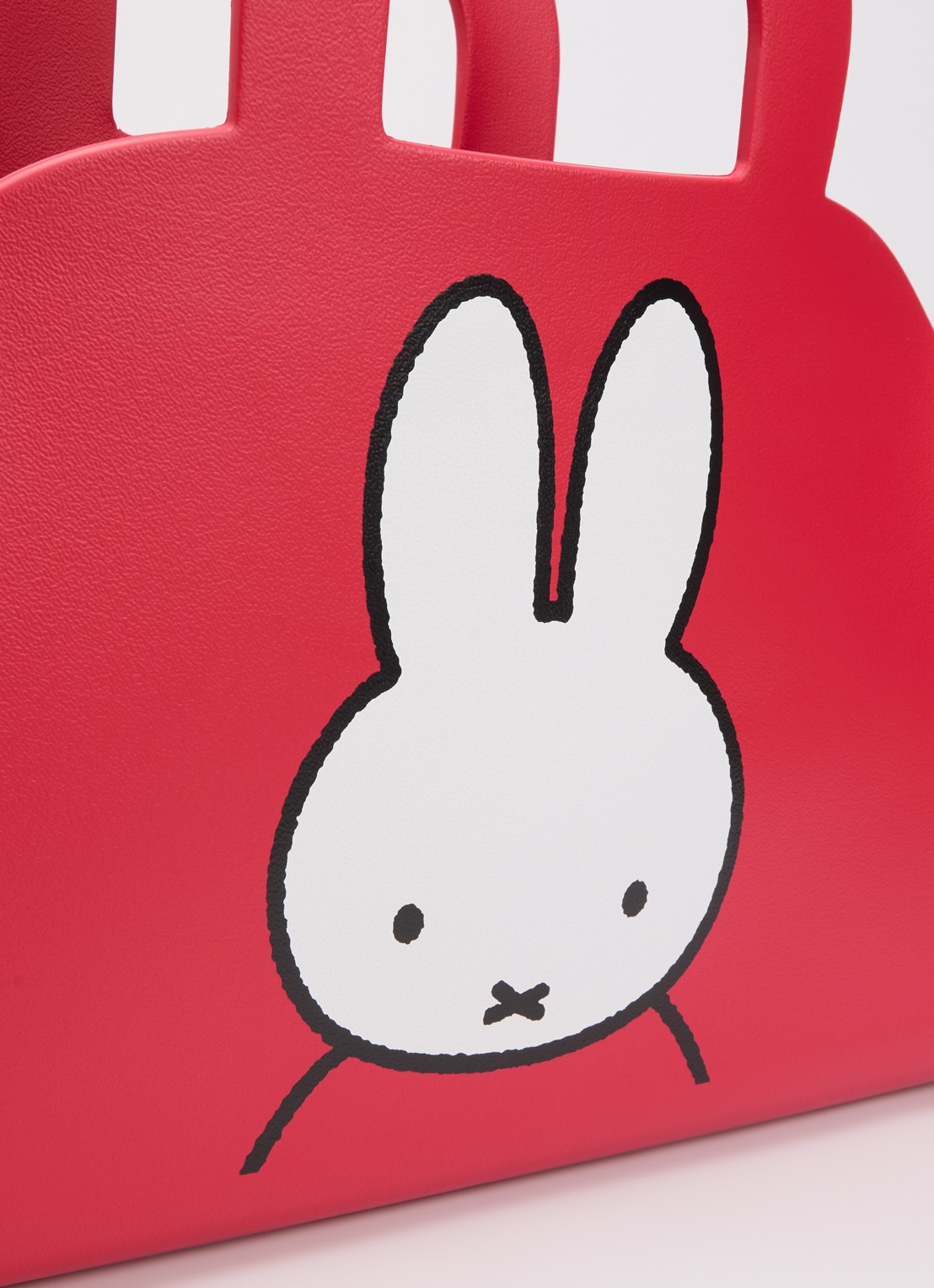 Fatboy Sjopper Kees x Nijntje shopper met logo en print - voorkant 2 rood