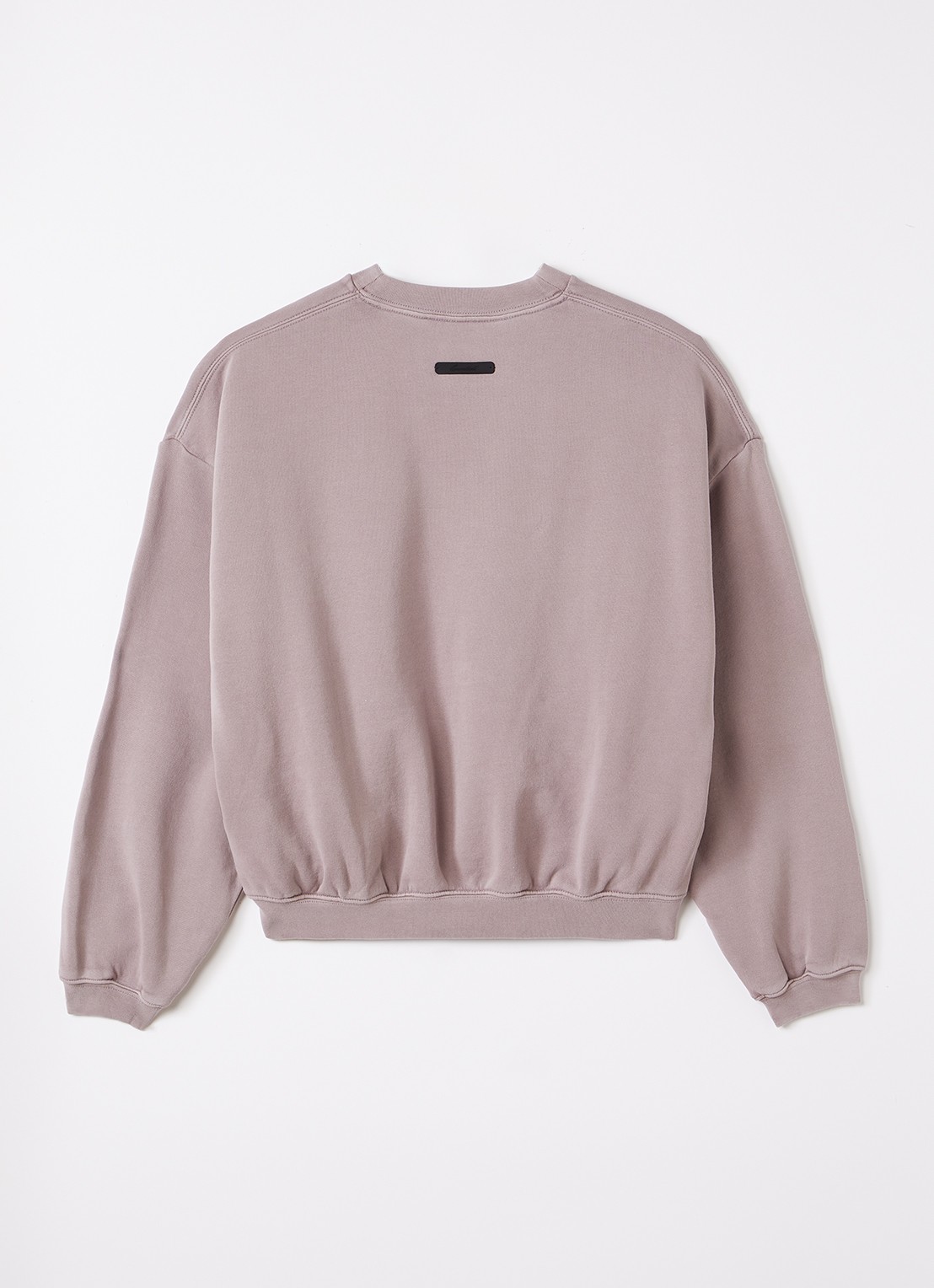 Fear of God Essentials Campus sweater met logoprint - voorkant 3 taupe