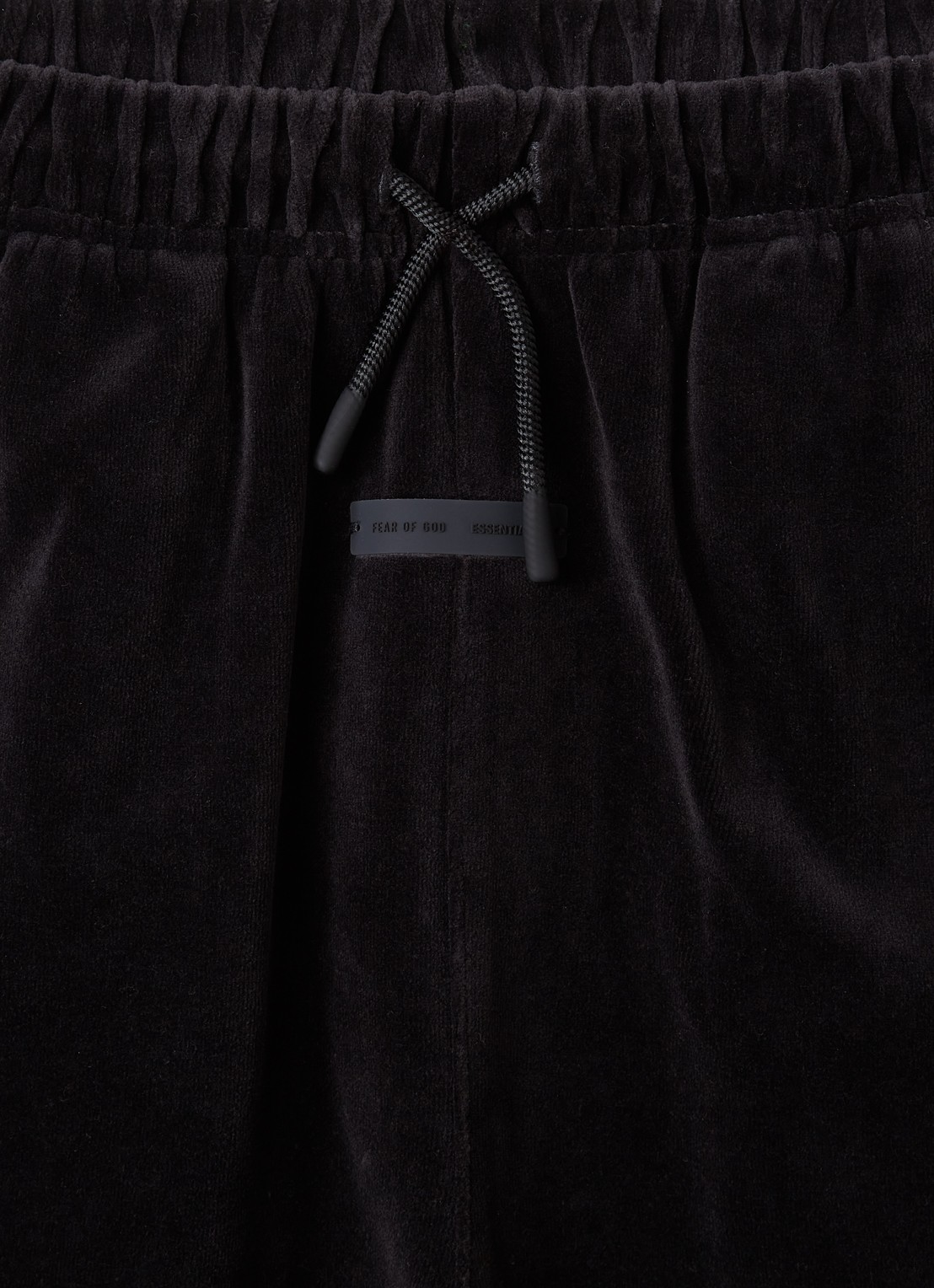 Fear of God Essentials Flared fit joggingbroek met steekzakken - detail 3 zwart