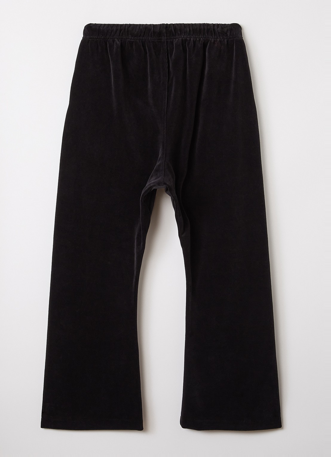 Fear of God Essentials Flared fit joggingbroek met steekzakken - voorkant 2 zwart