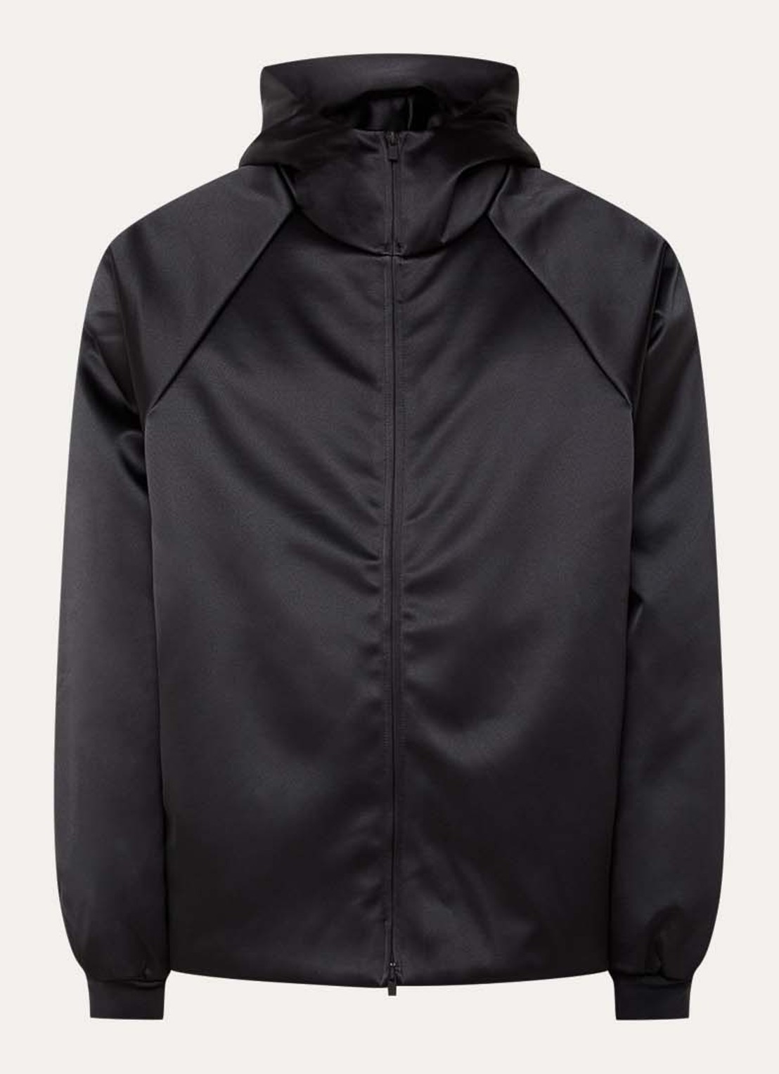 Fear of God Essentials Gewatteerd jack met capuchon - voorkant 5 zwart