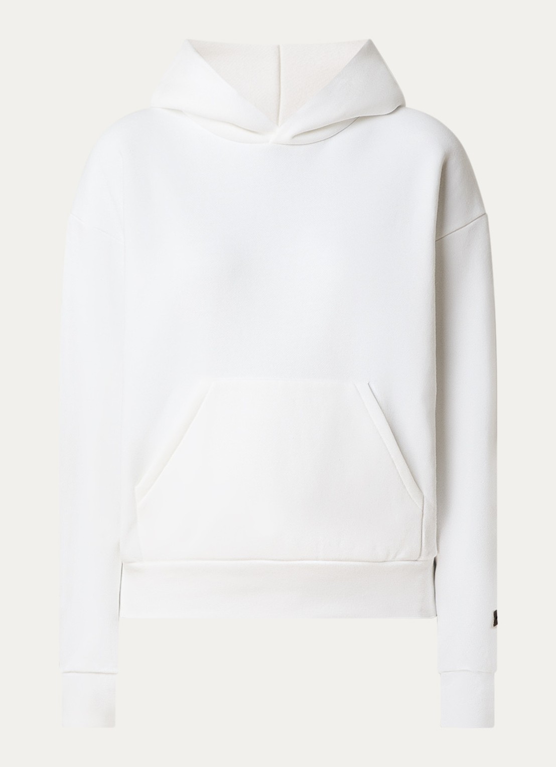 Fear of God Essentials Hoodie met gemêleerd dessin - voorkant 5 wit