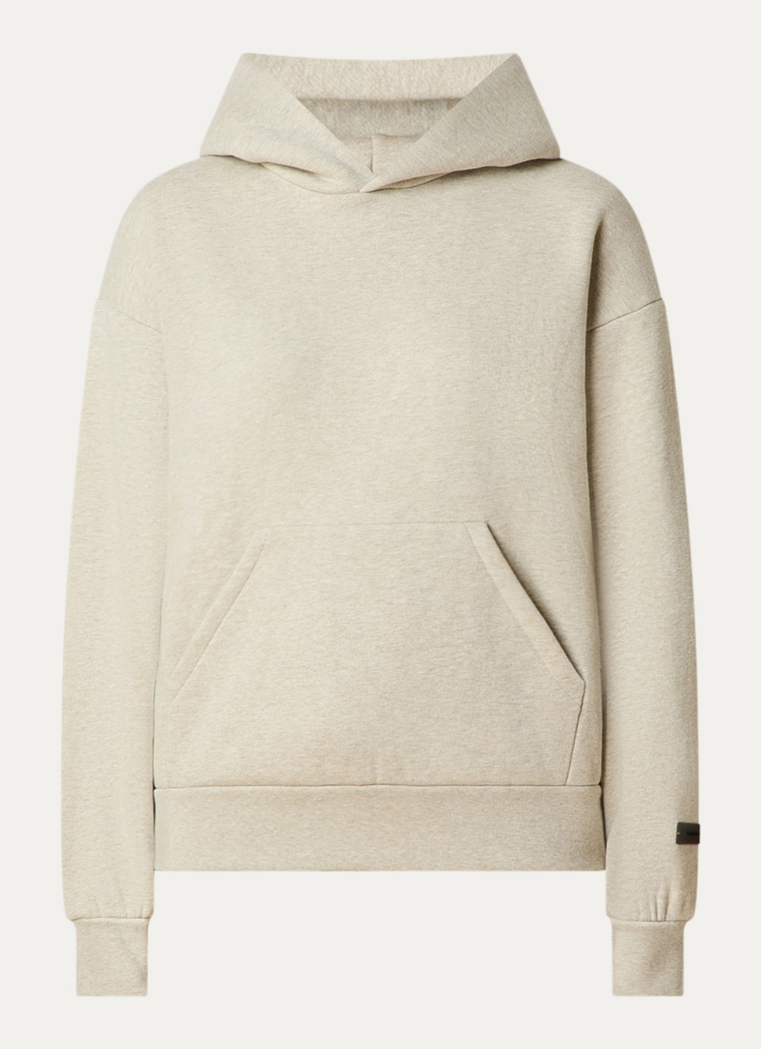 Fear of God Essentials Hoodie met gemêleerd dessin - voorkant 5 beige