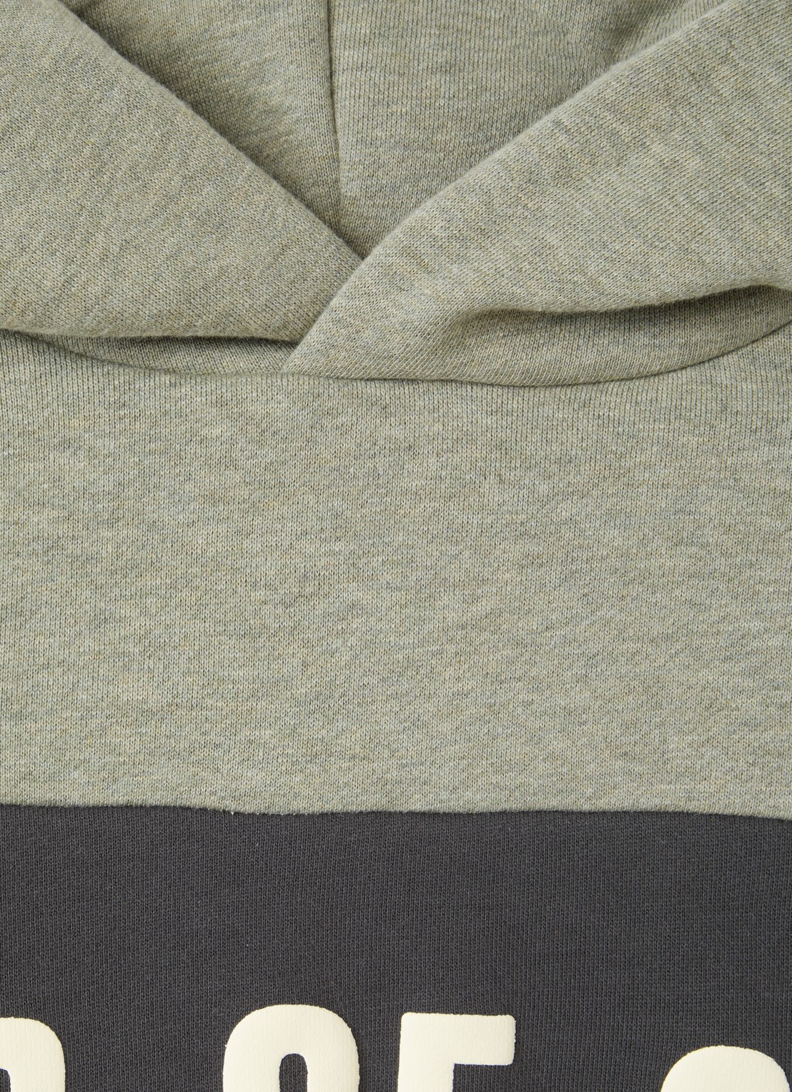 Fear of God Essentials Hoodie met logoprint - detail 3 grijs