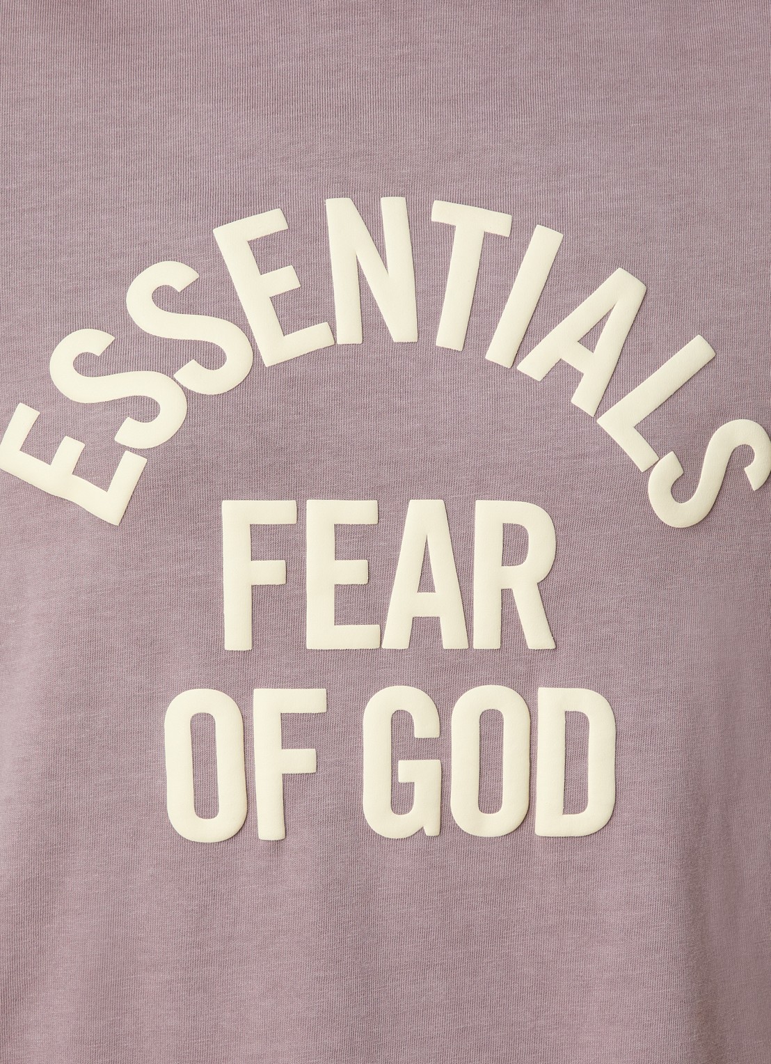 Fear of God Essentials Longsleeve met logoprint - detail 2 taupe