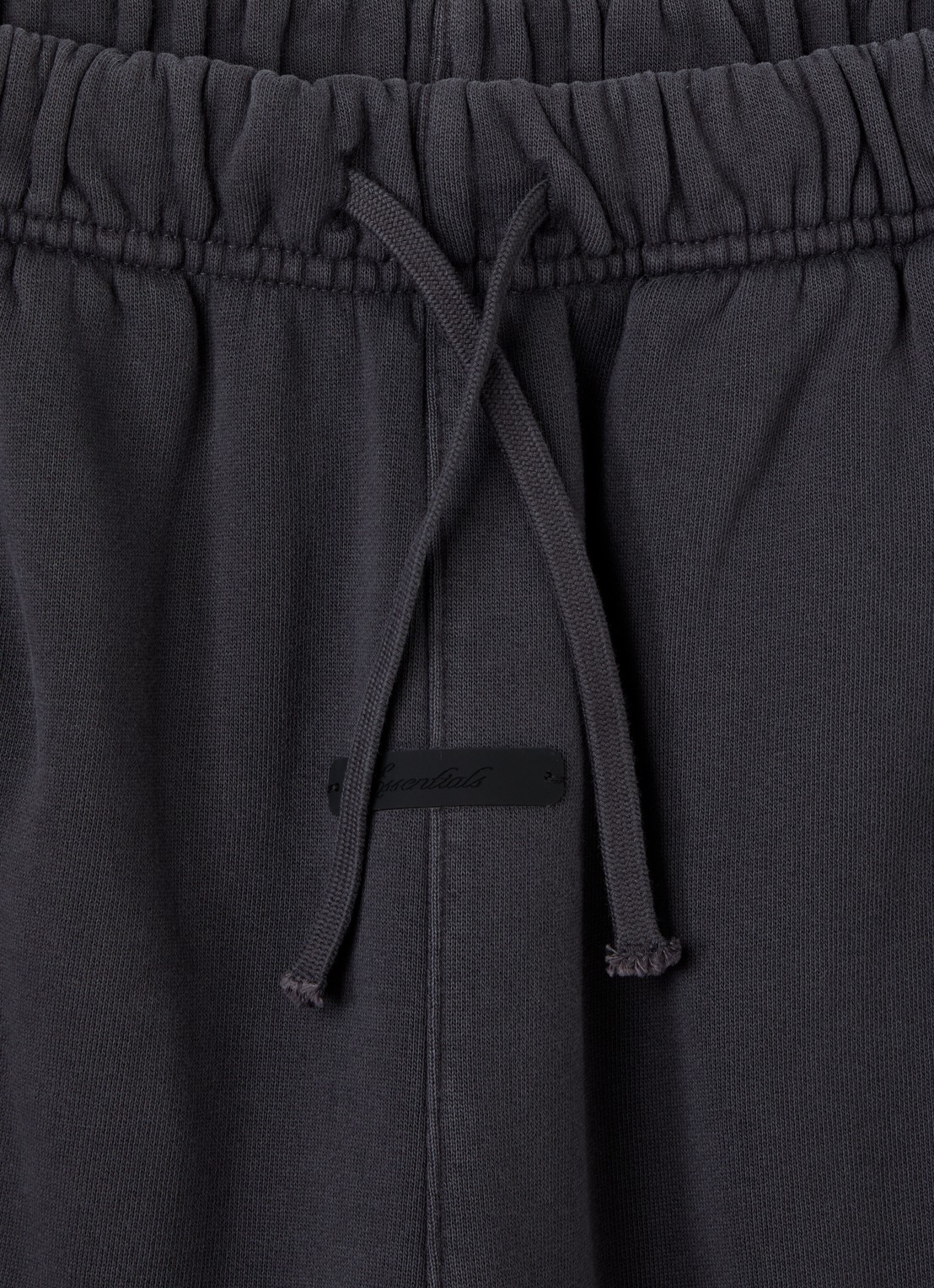 Fear of God Essentials Loose fit joggingbroek met steekzakken - detail 3 antraciet