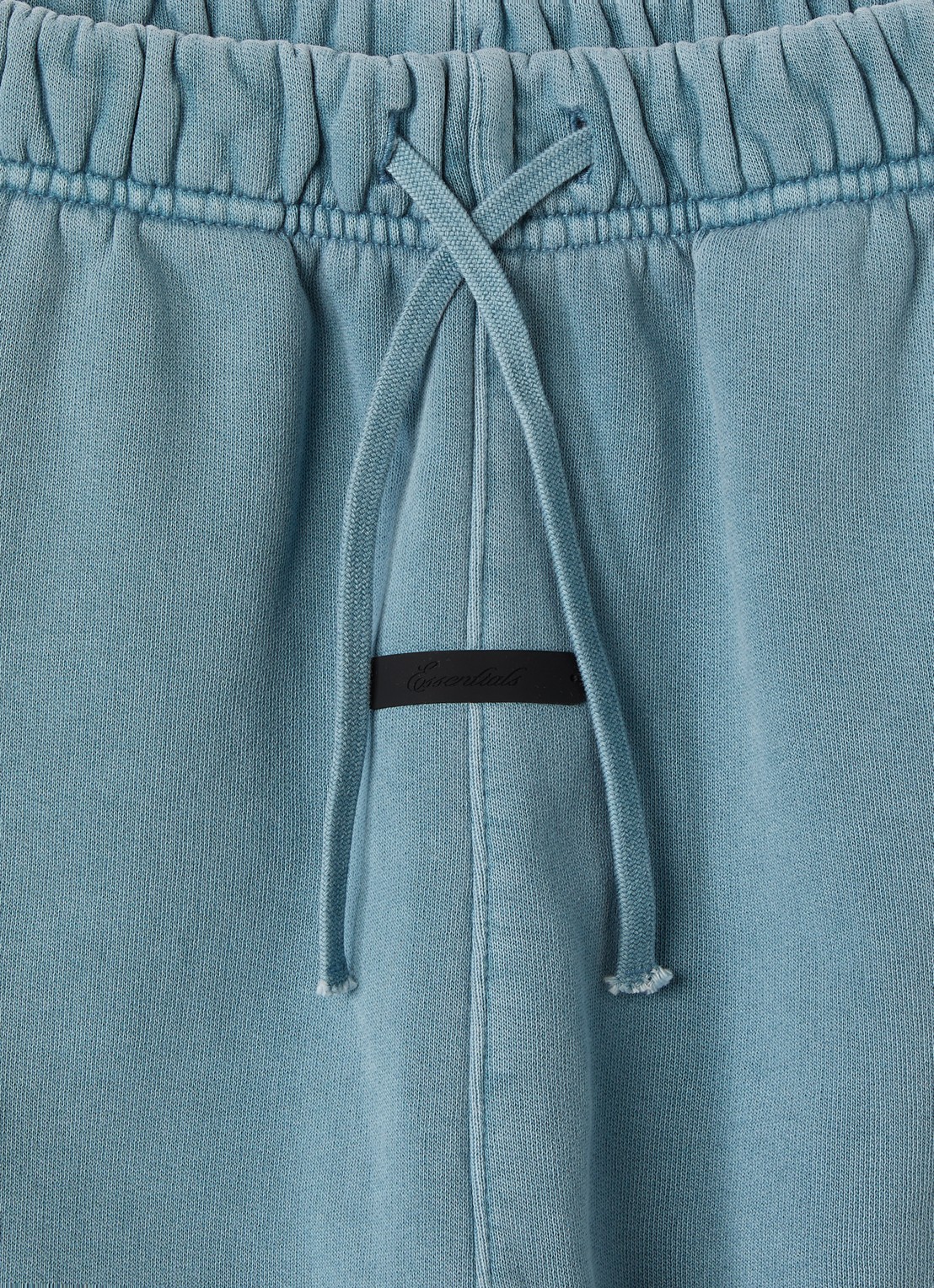 Fear of God Essentials Loose fit joggingbroek met steekzakken - detail 3 zeegroen