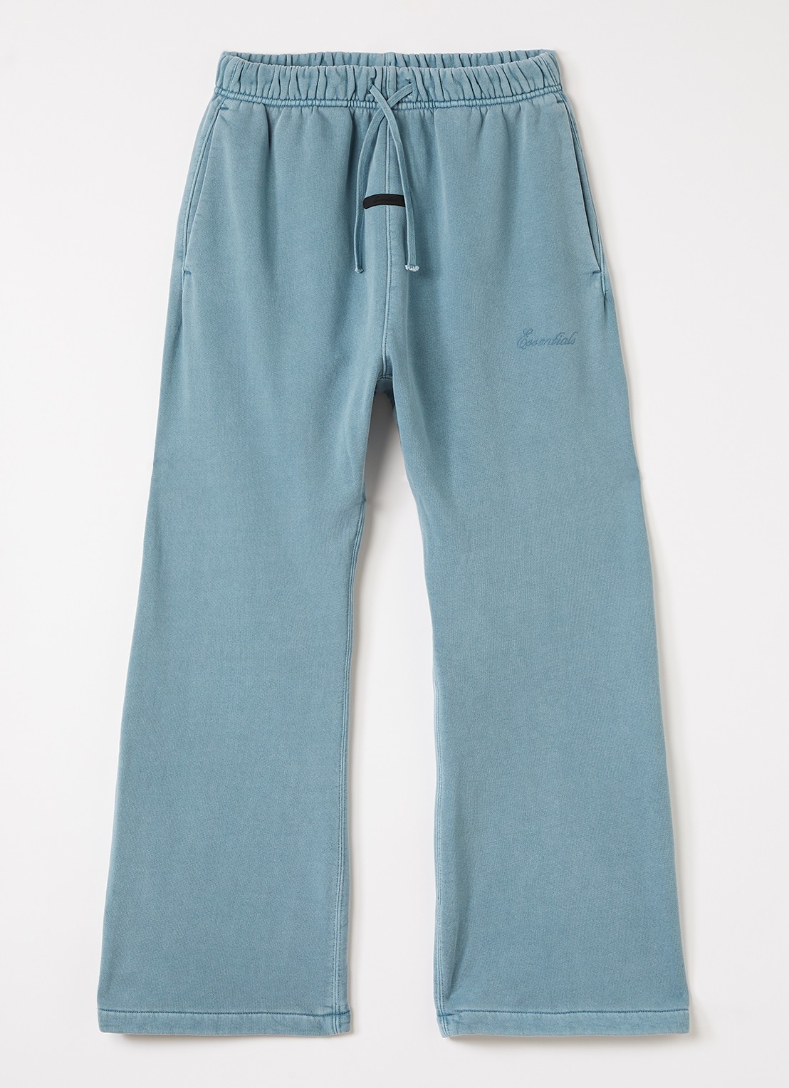 Fear of God Essentials Loose fit joggingbroek met steekzakken - voorkant zeegroen