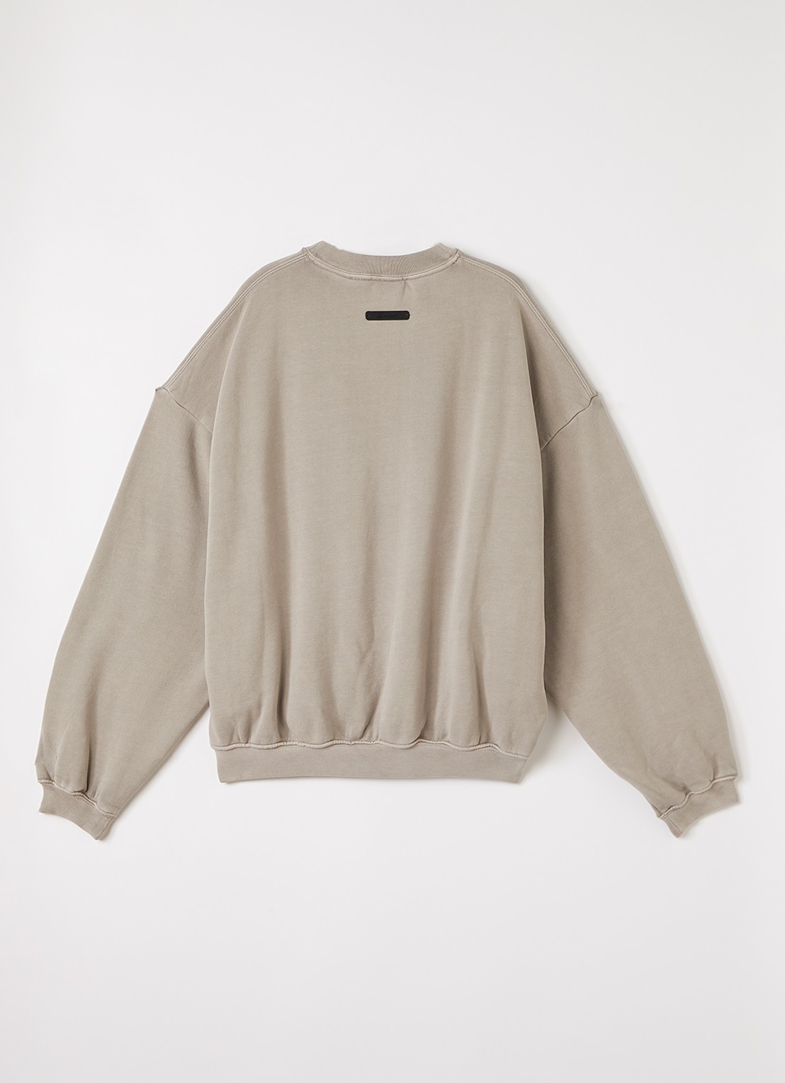 Fear of God Essentials Sweater met 3D logoprint - voorkant 2 beige