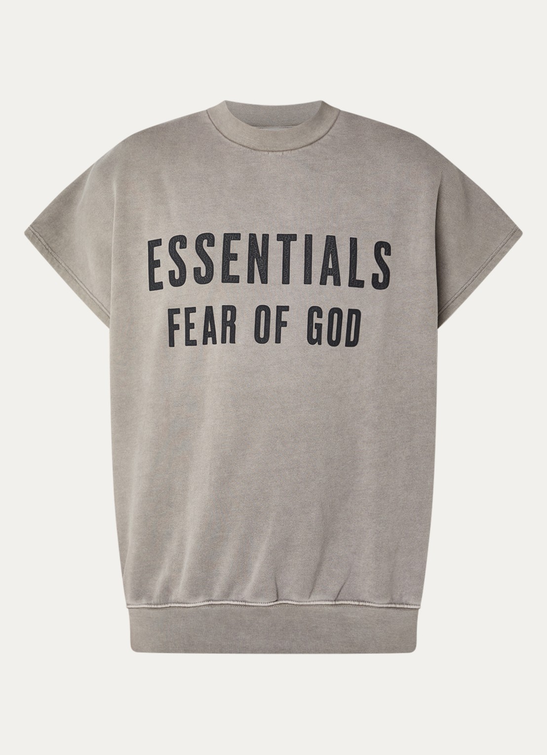 Fear of God Essentials Sweater met logoprint - voorkant 4 beige