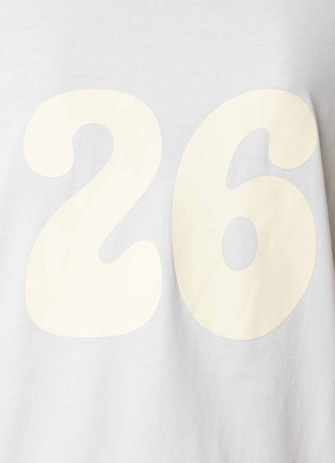 Fear of God Essentials T-shirt met backprint - detail 2 lichtgrijs
